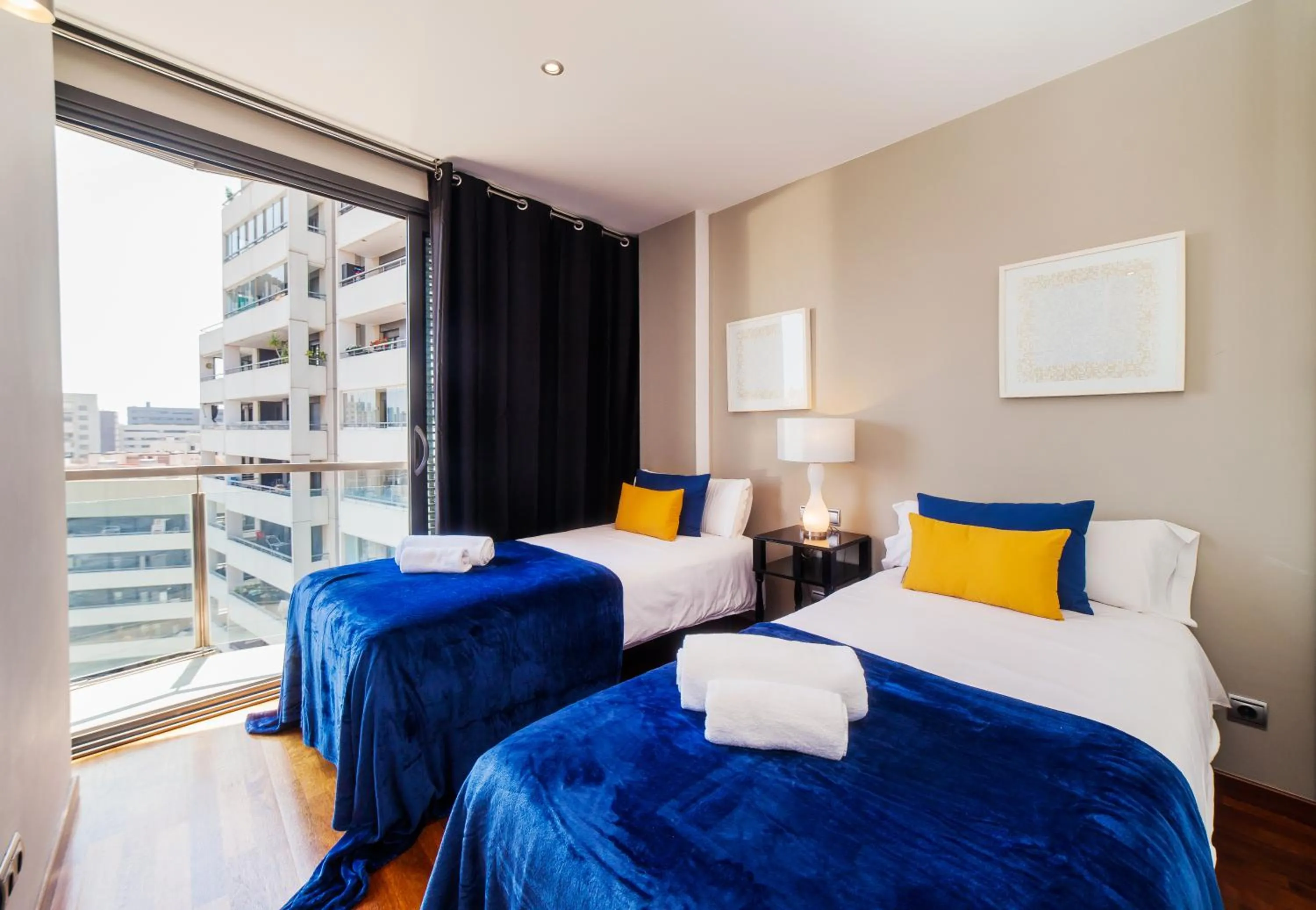 Bed in Victoria Diagonal Mar Barcelona