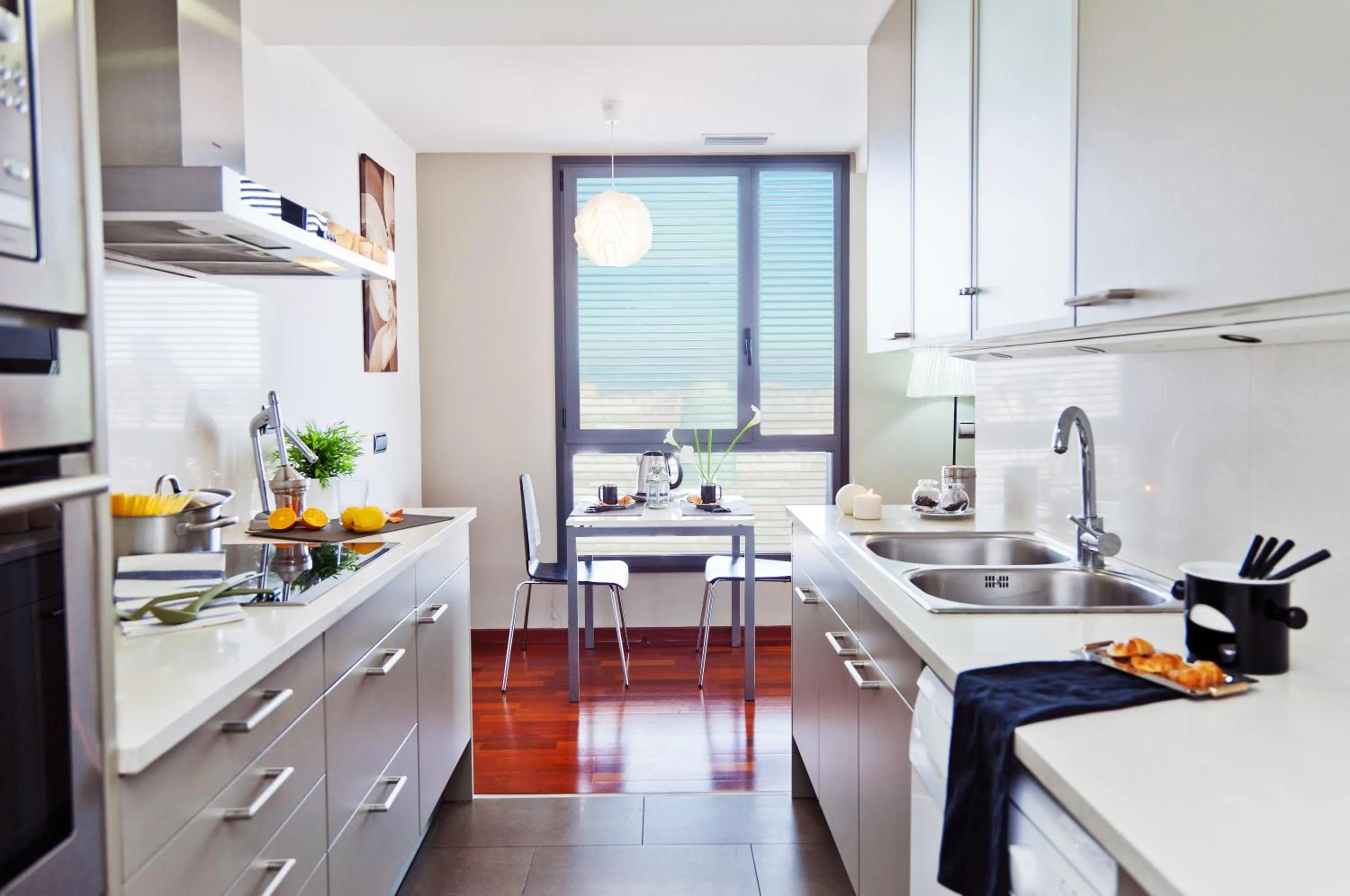 Kitchen or kitchenette in Victoria Diagonal Mar Barcelona