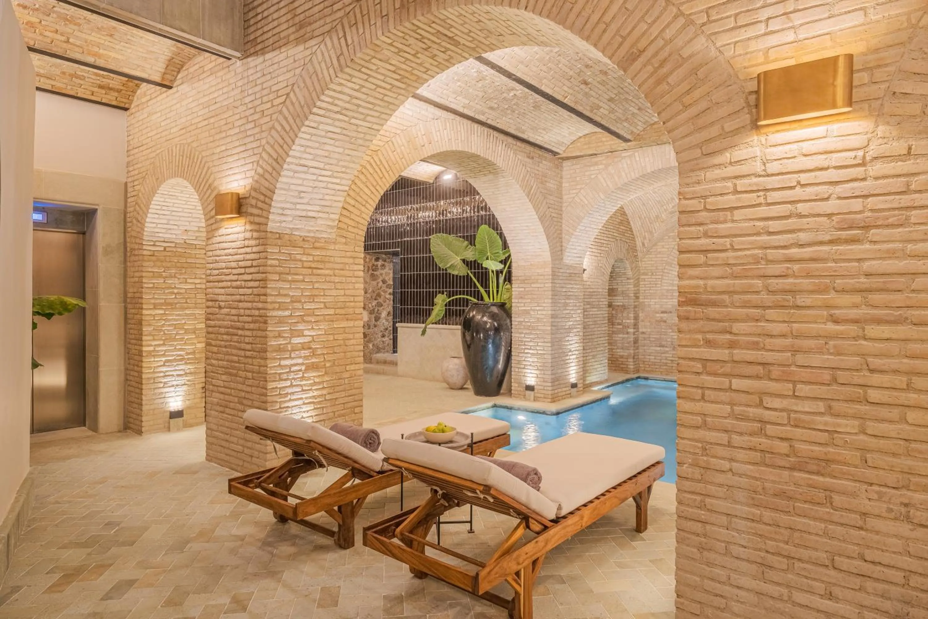 Pool view in Casa Kloster Hotel Boutique