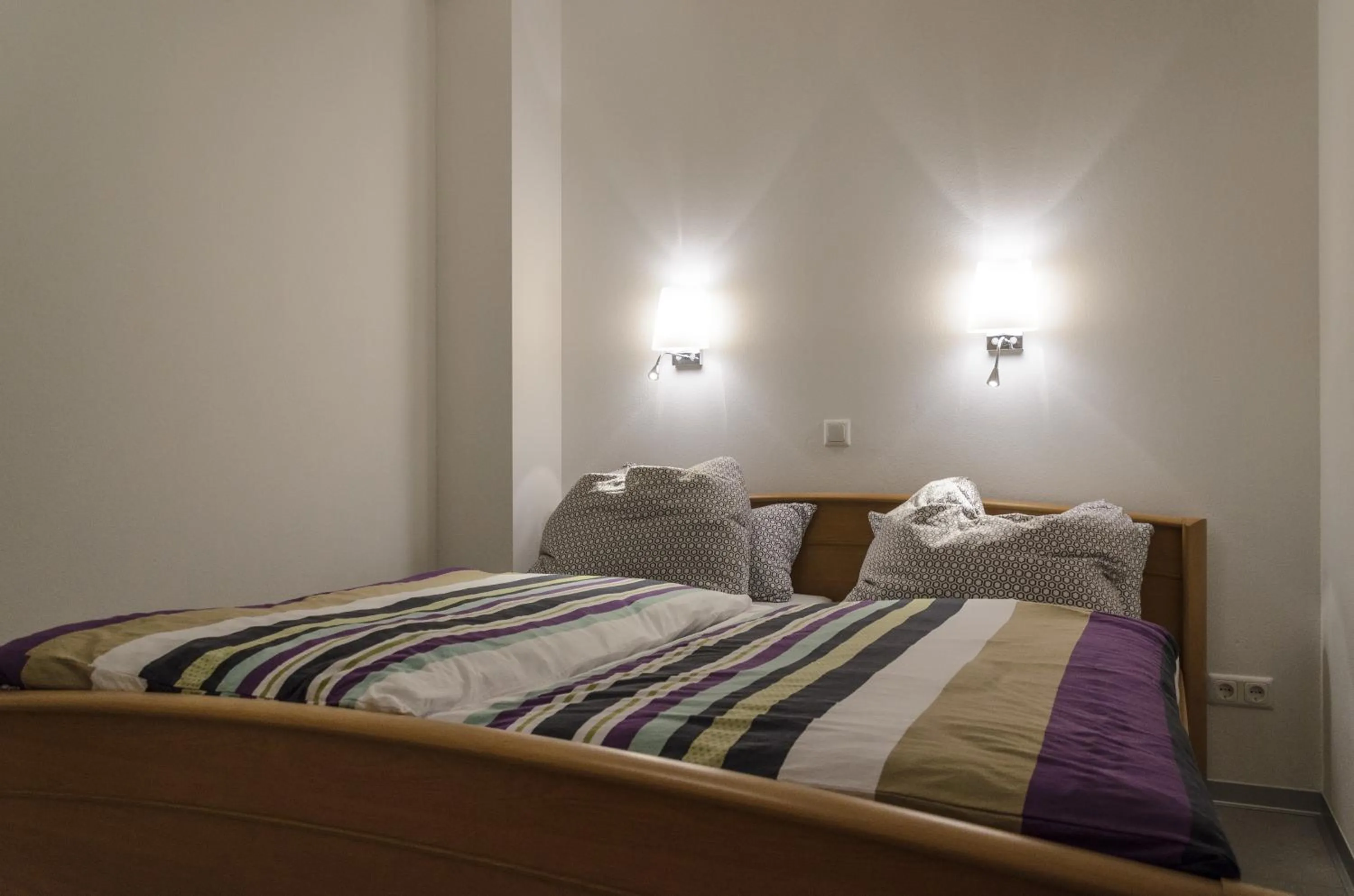 Bed in Ferienwohnung Radebeul Gerlach