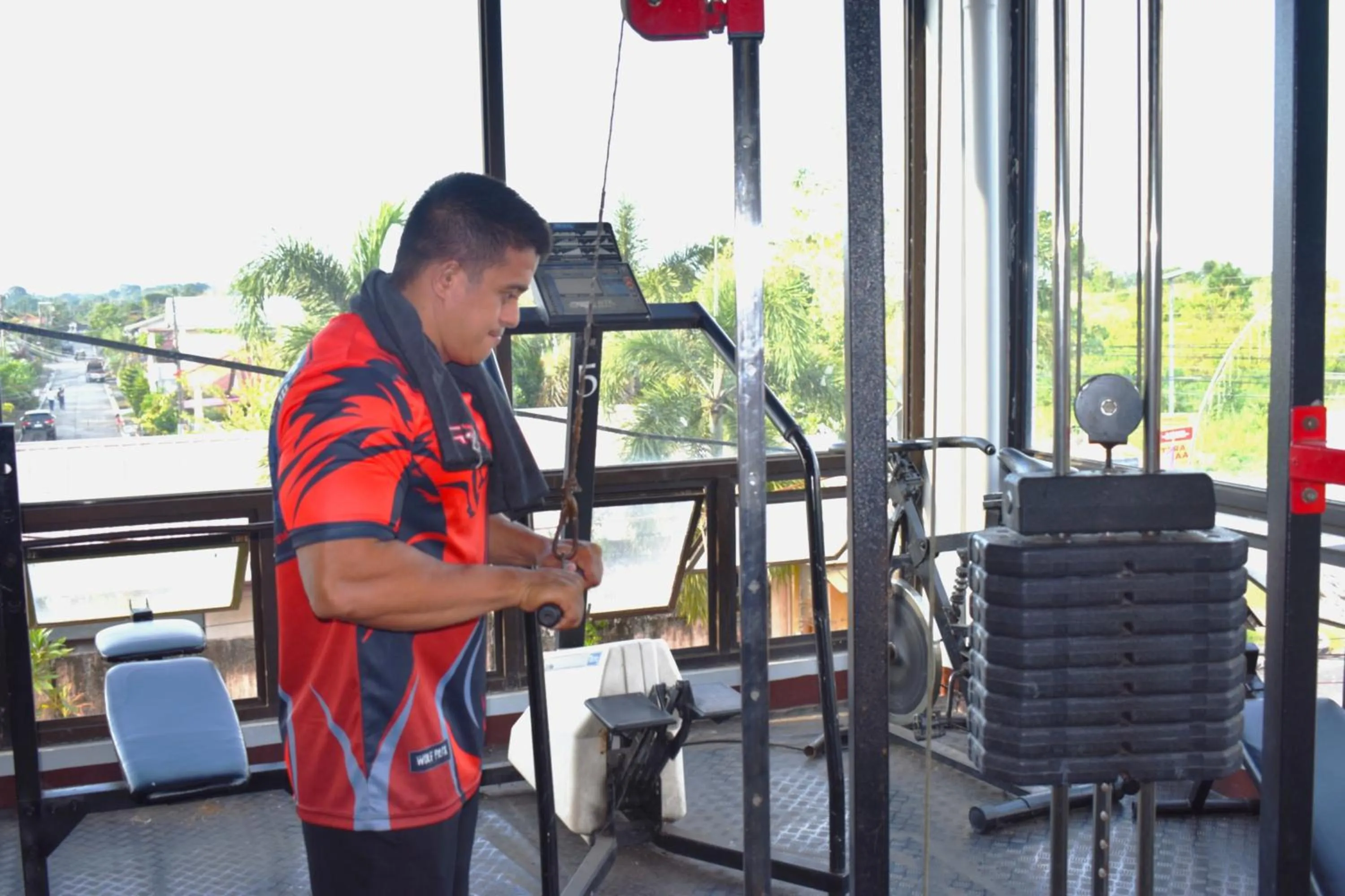 Fitness centre/facilities in Northland Resort Hotel Manapla