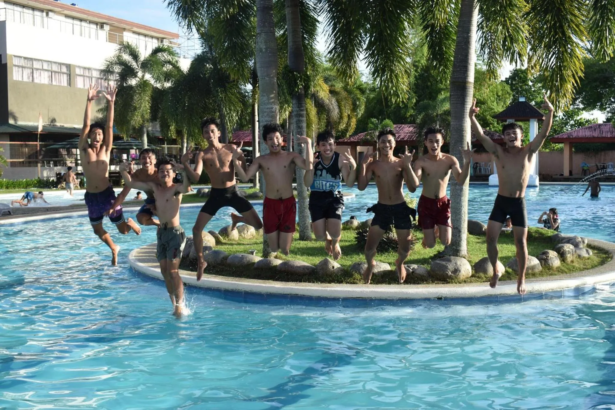 Swimming pool in Northland Resort Hotel Manapla