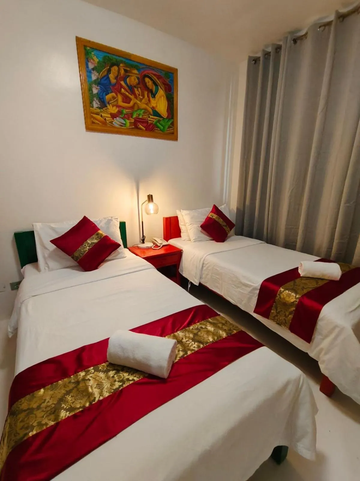 Bed in Northland Resort Hotel Manapla