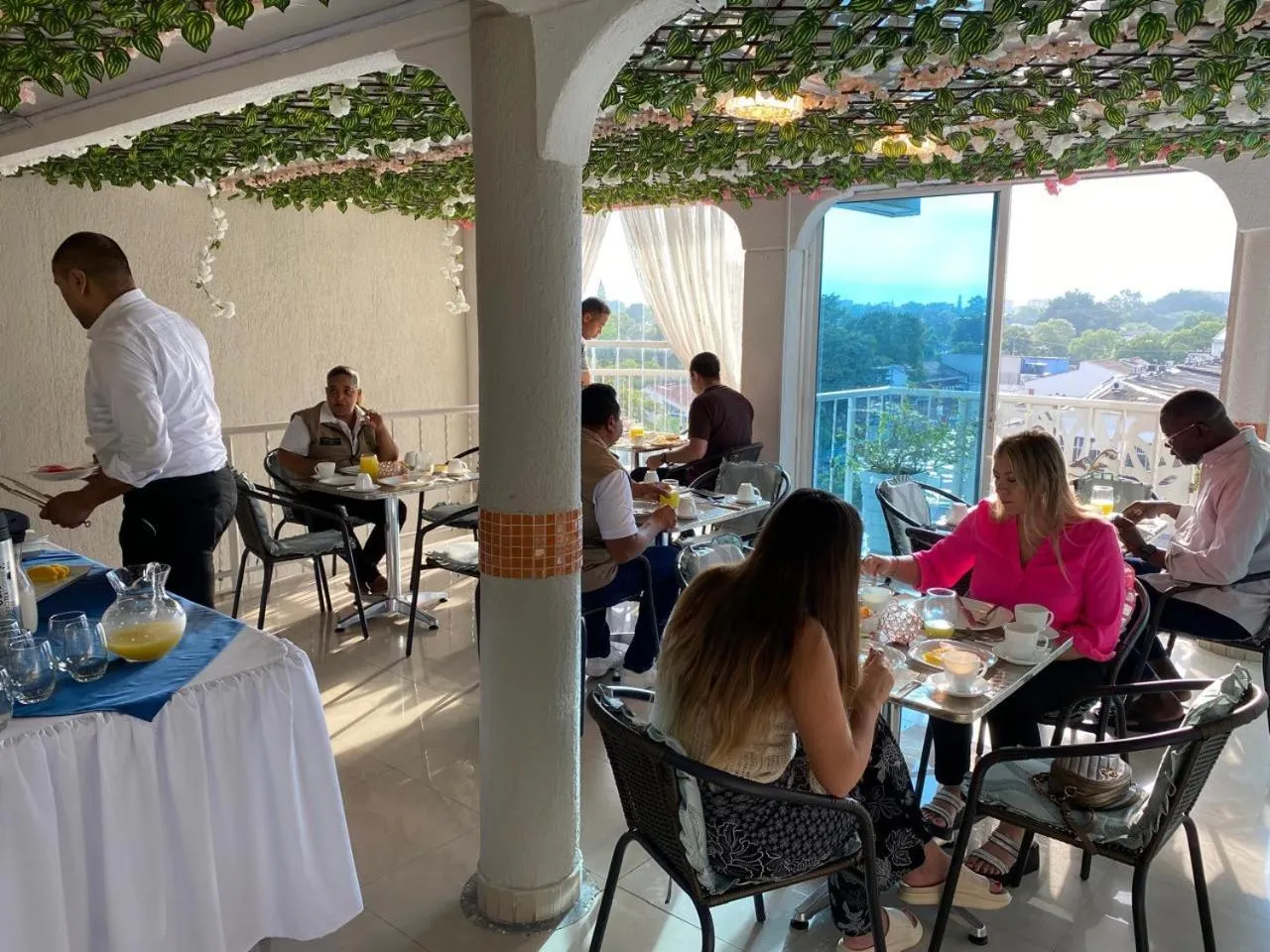 Dining area in ArisSha Boutique Hotel