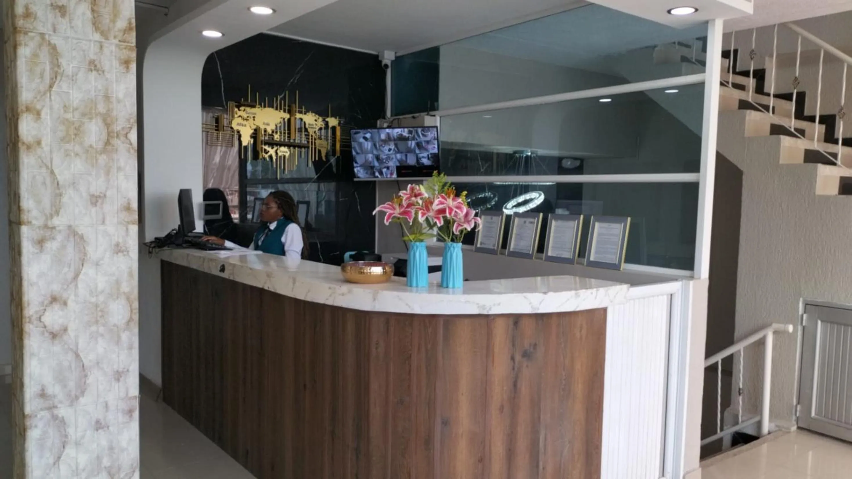 Lobby or reception in ArisSha Boutique Hotel