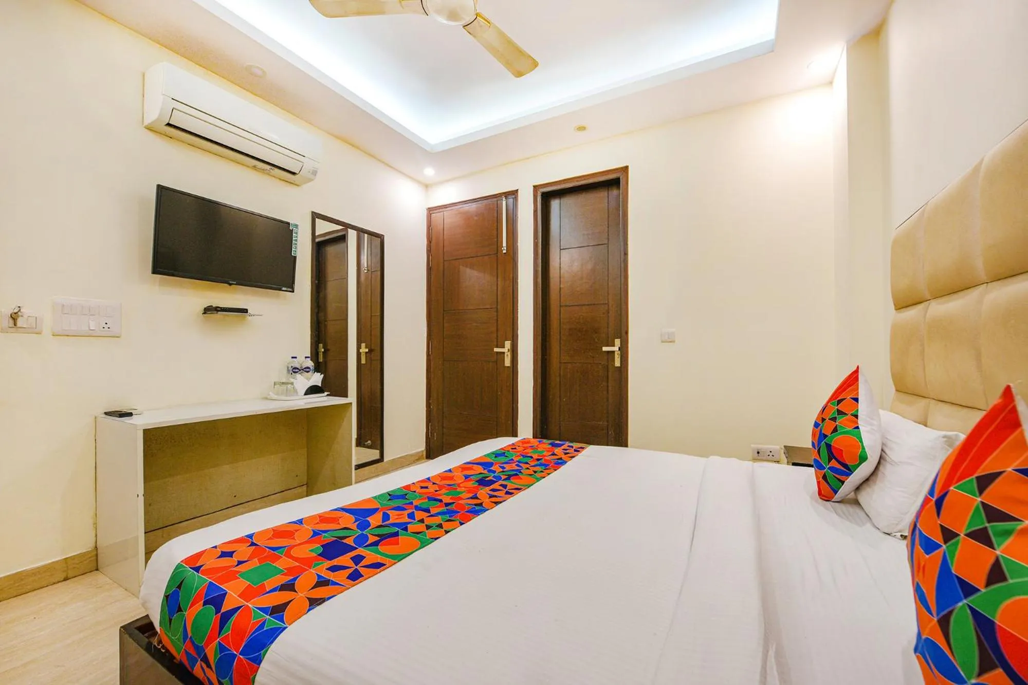 Bed in FabHotel AK Villa