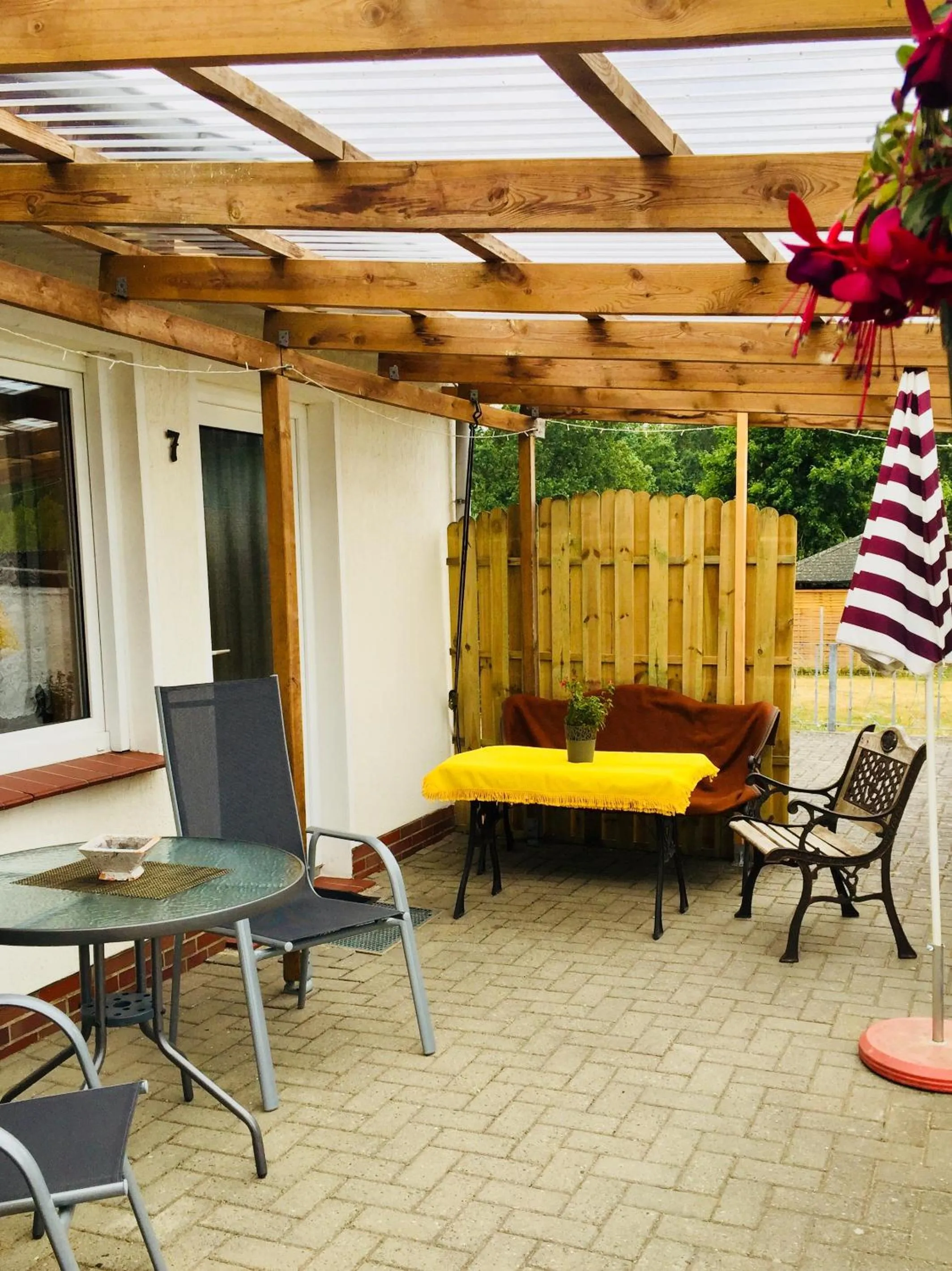 Inner courtyard view in Landgasthaus & Pension Liebner-Land Brandenburg-Prignitz