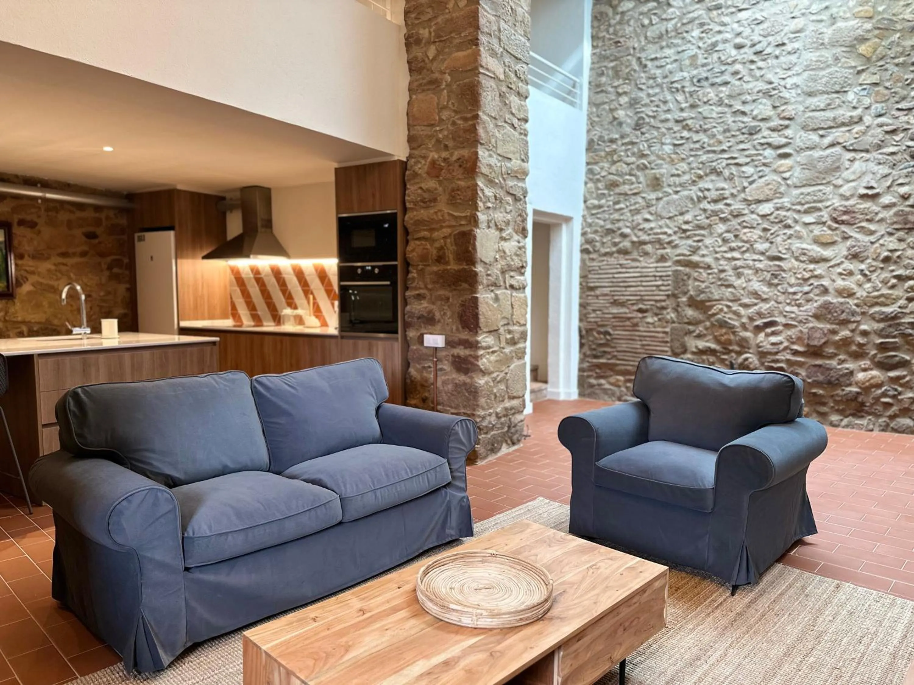 Living room in Encís d'Empordà -Adults Only-