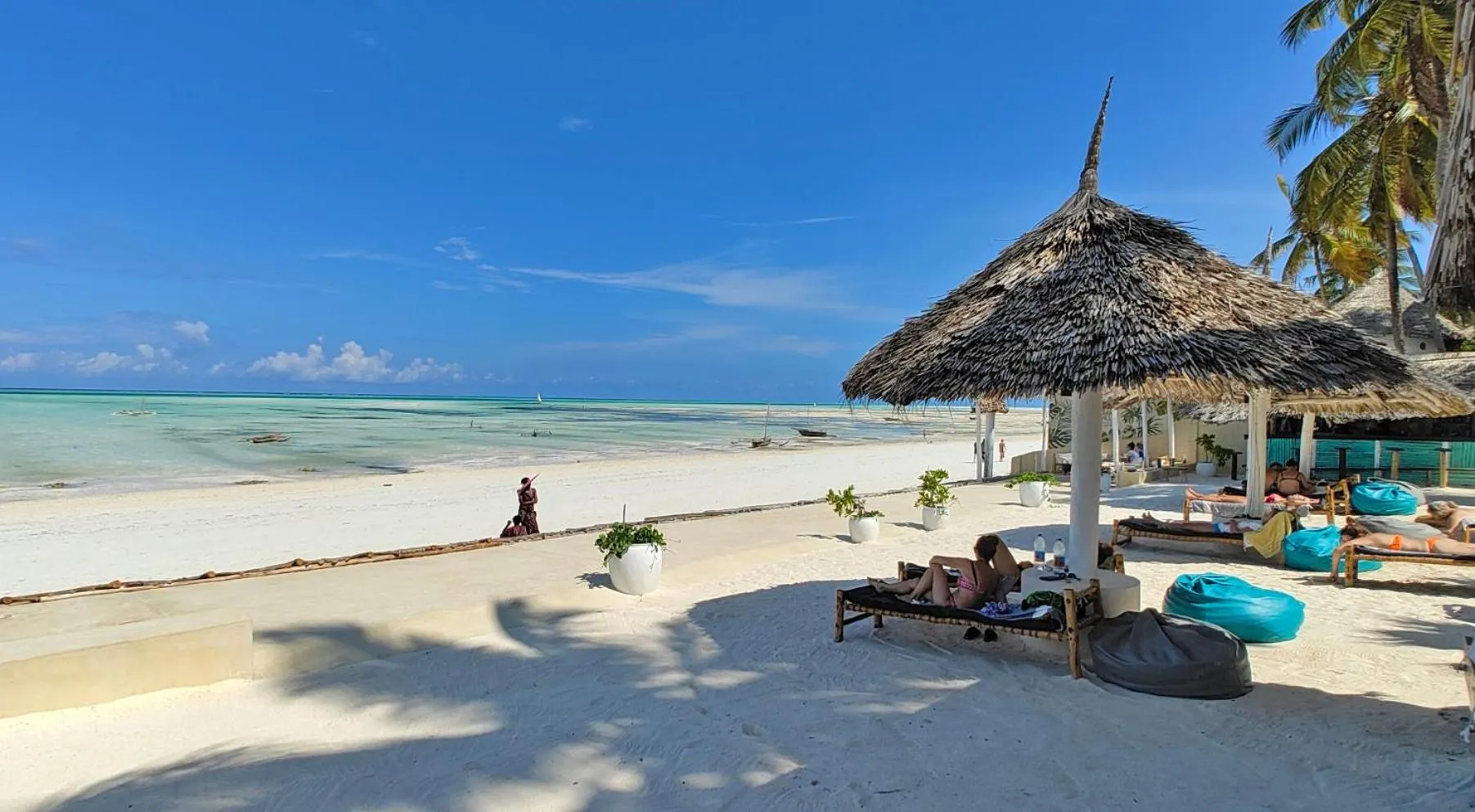 Natural landscape in Villa Bahati Zanzibar