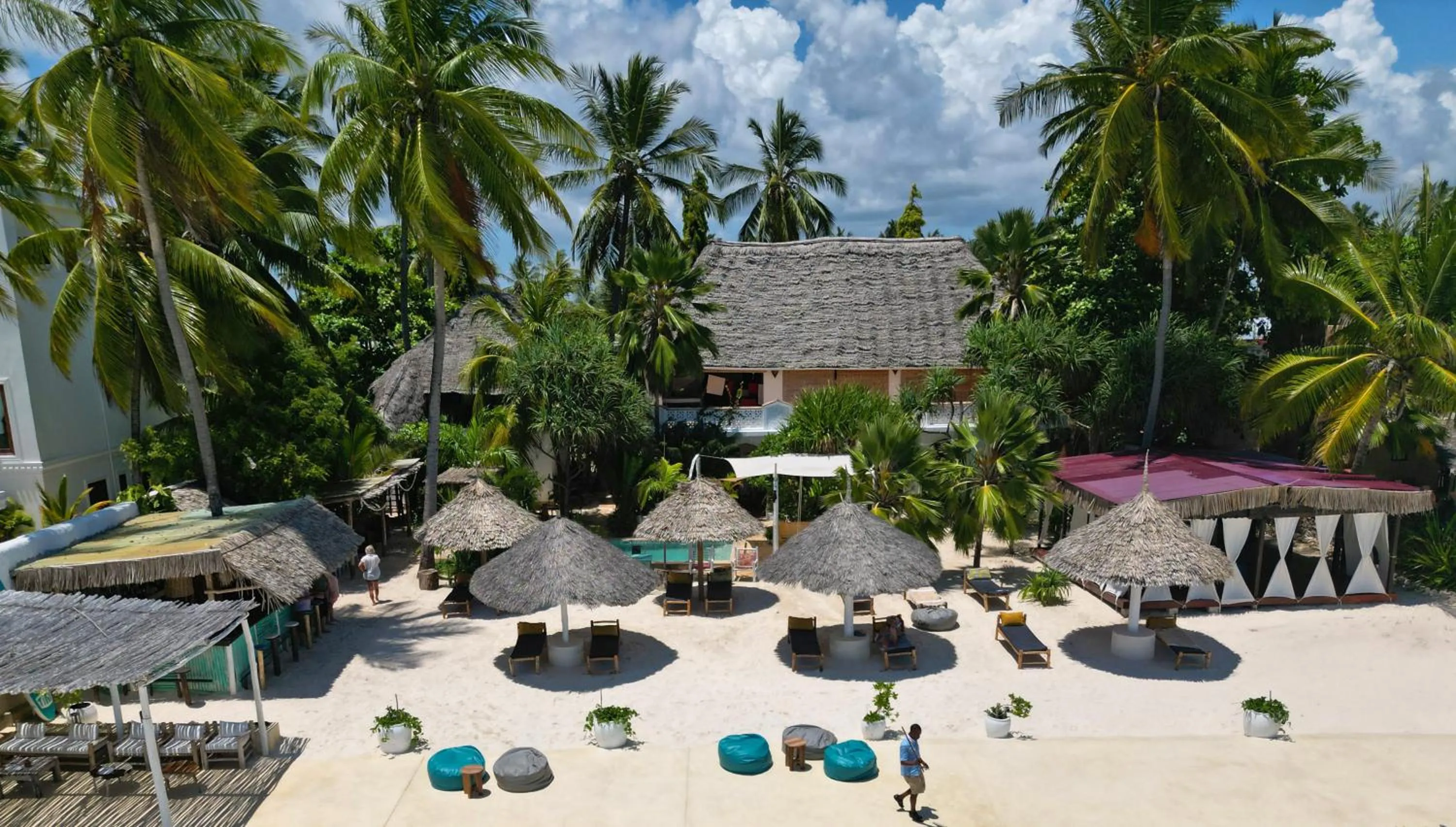 Property building in Villa Bahati Zanzibar