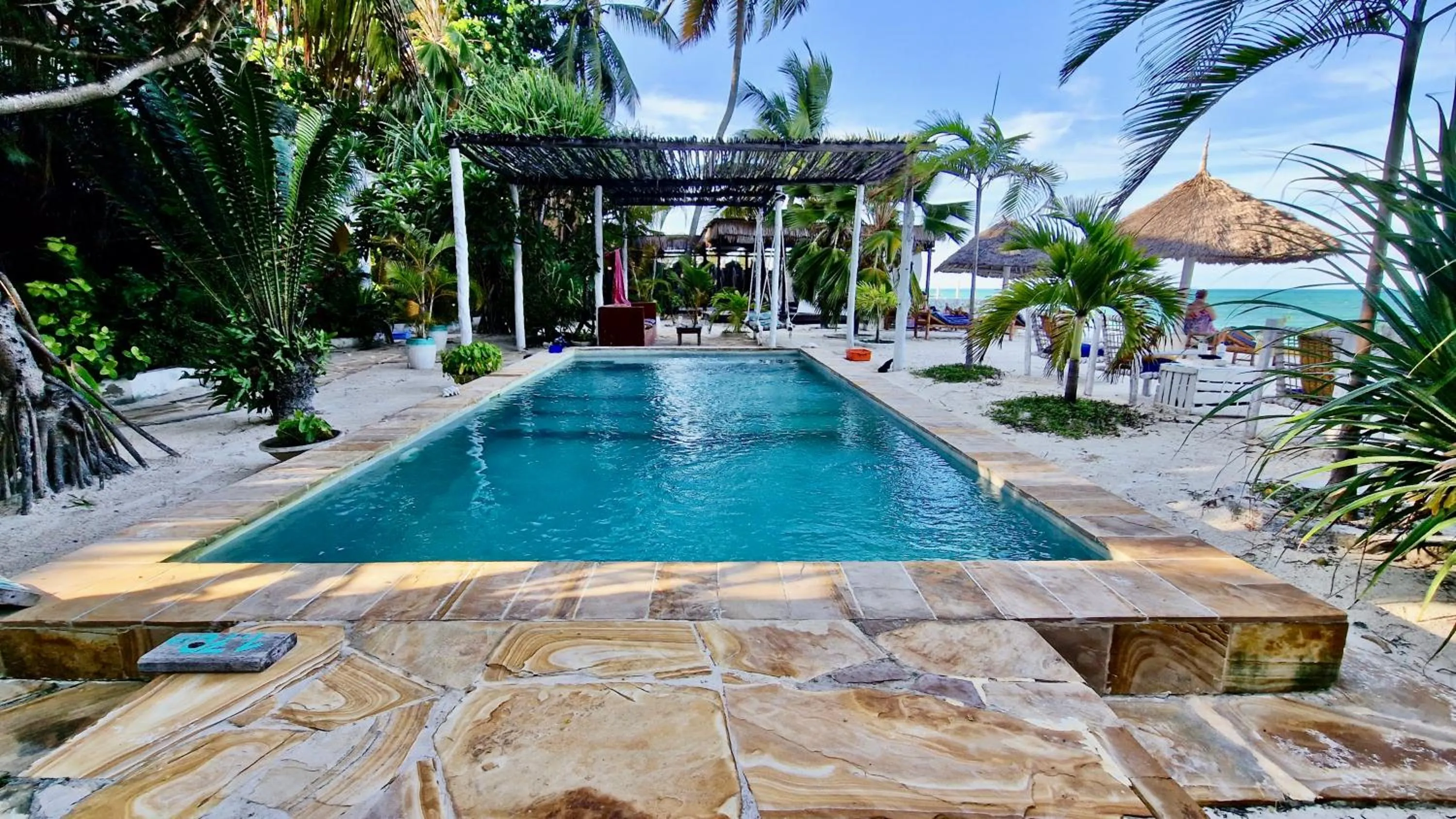 Swimming pool in Villa Bahati Zanzibar