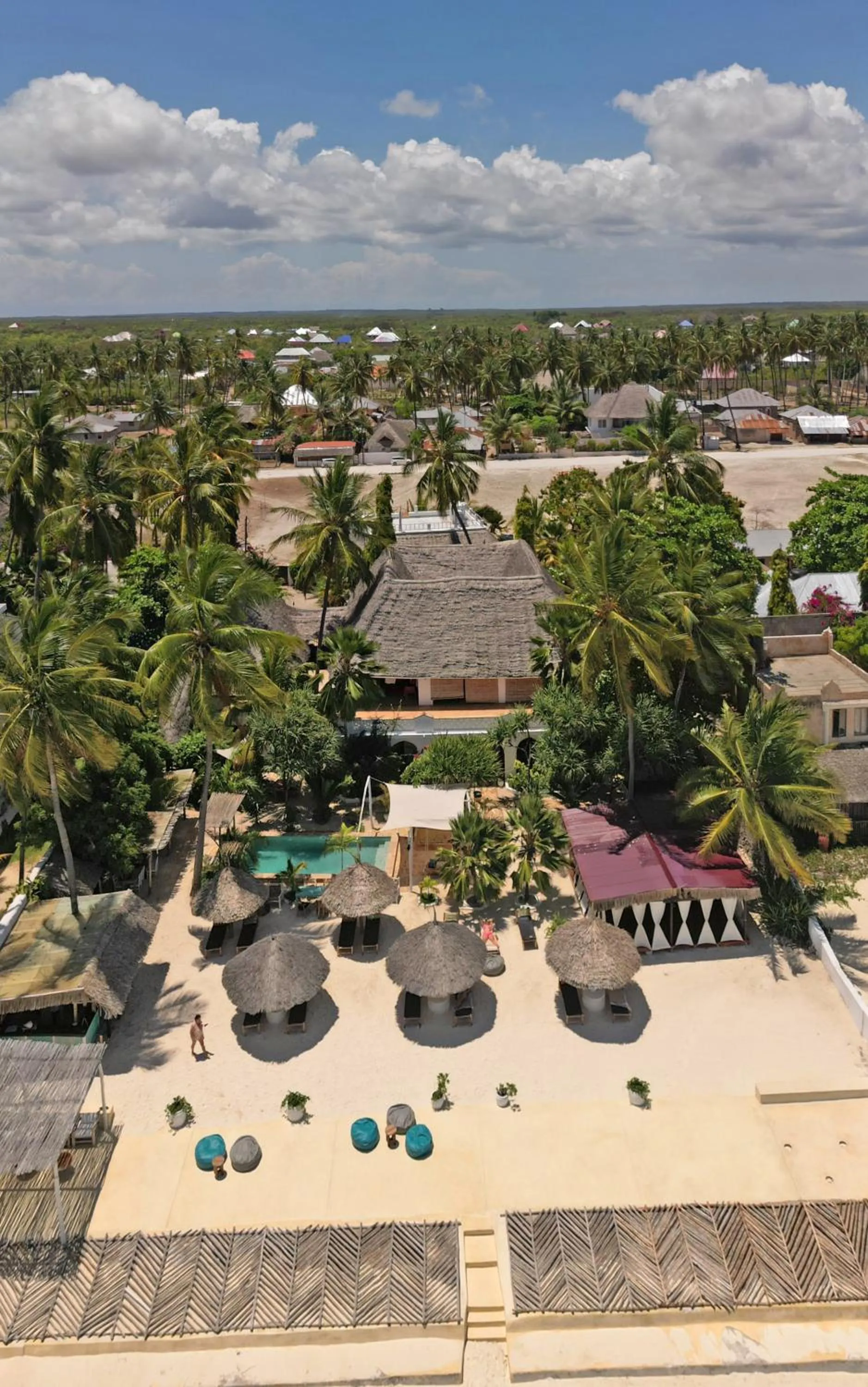 Property building in Villa Bahati Zanzibar