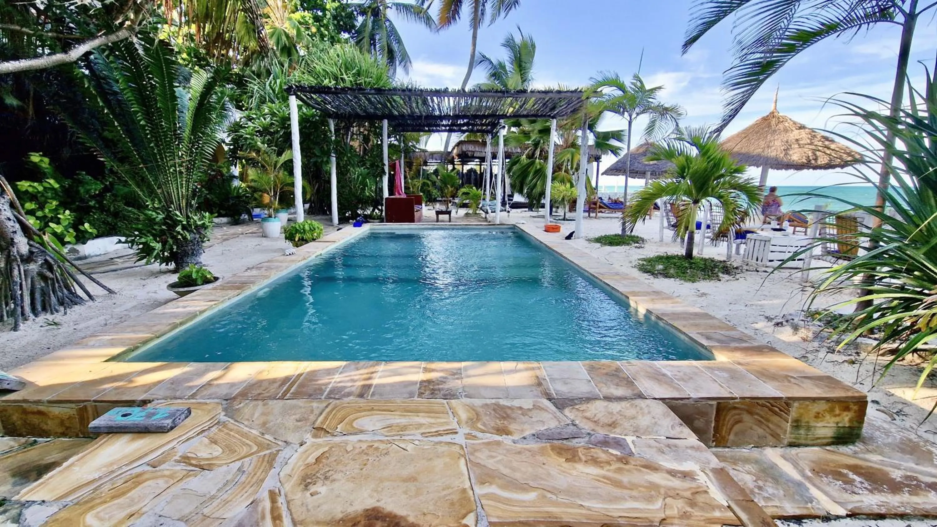 Garden in Villa Bahati Zanzibar