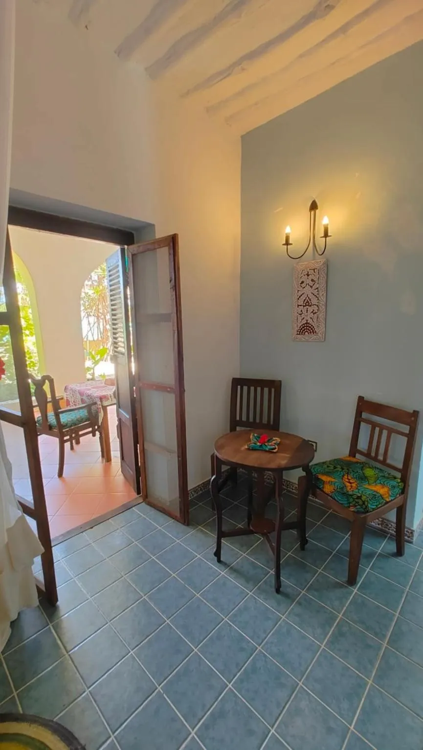 Balcony/Terrace in Villa Bahati Zanzibar