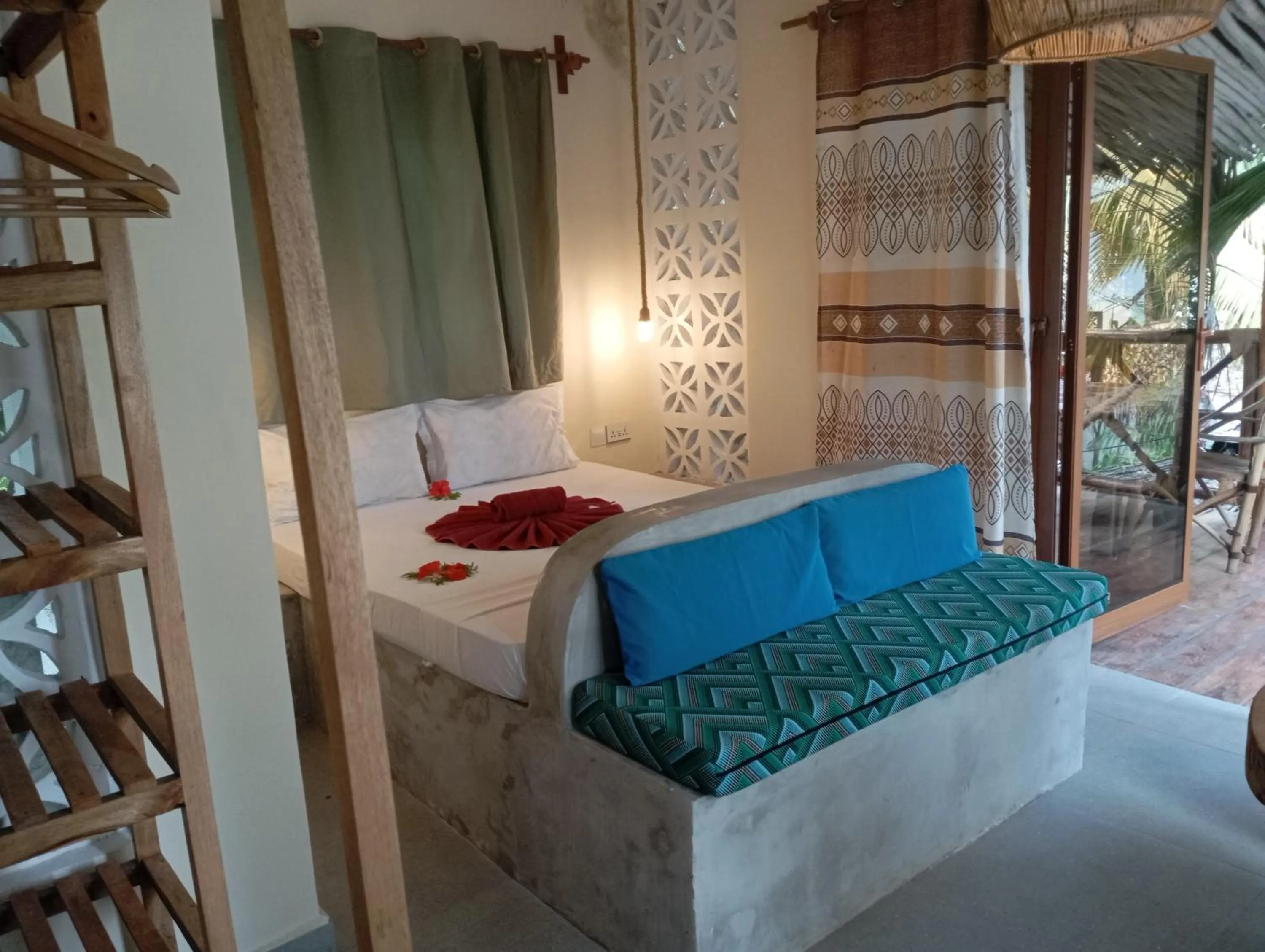Bedroom, Bed in Villa Bahati Zanzibar