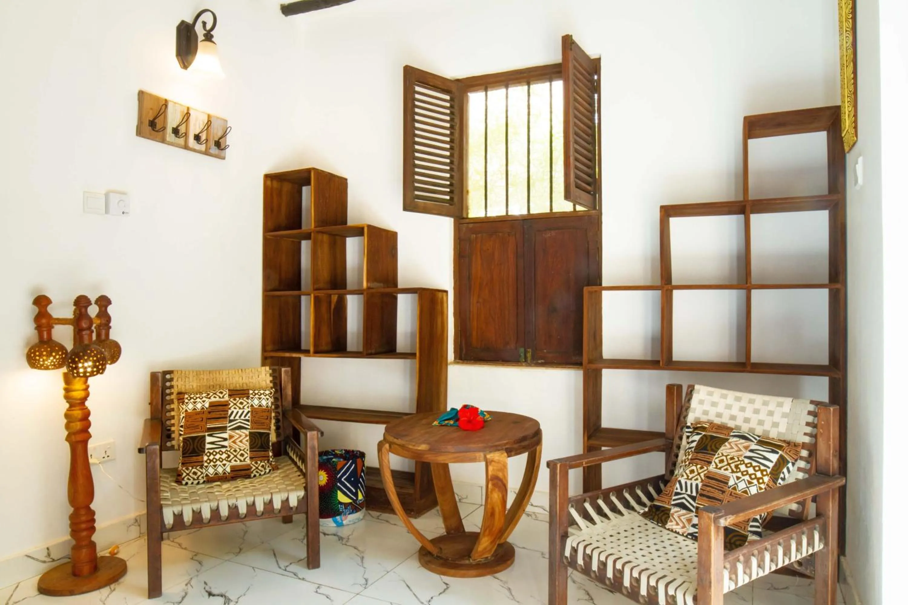 Seating area in Villa Bahati Zanzibar