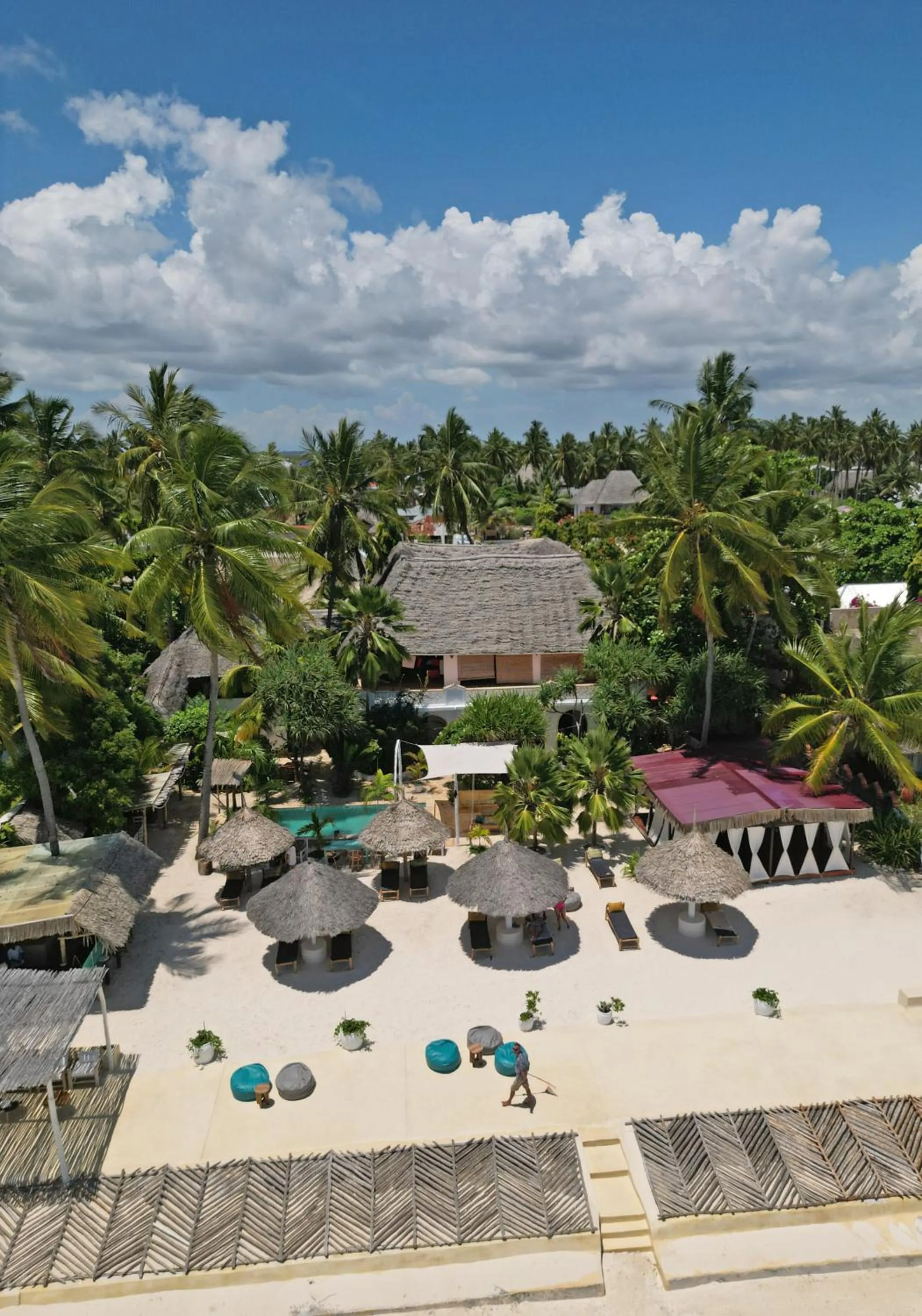 Property building in Villa Bahati Zanzibar
