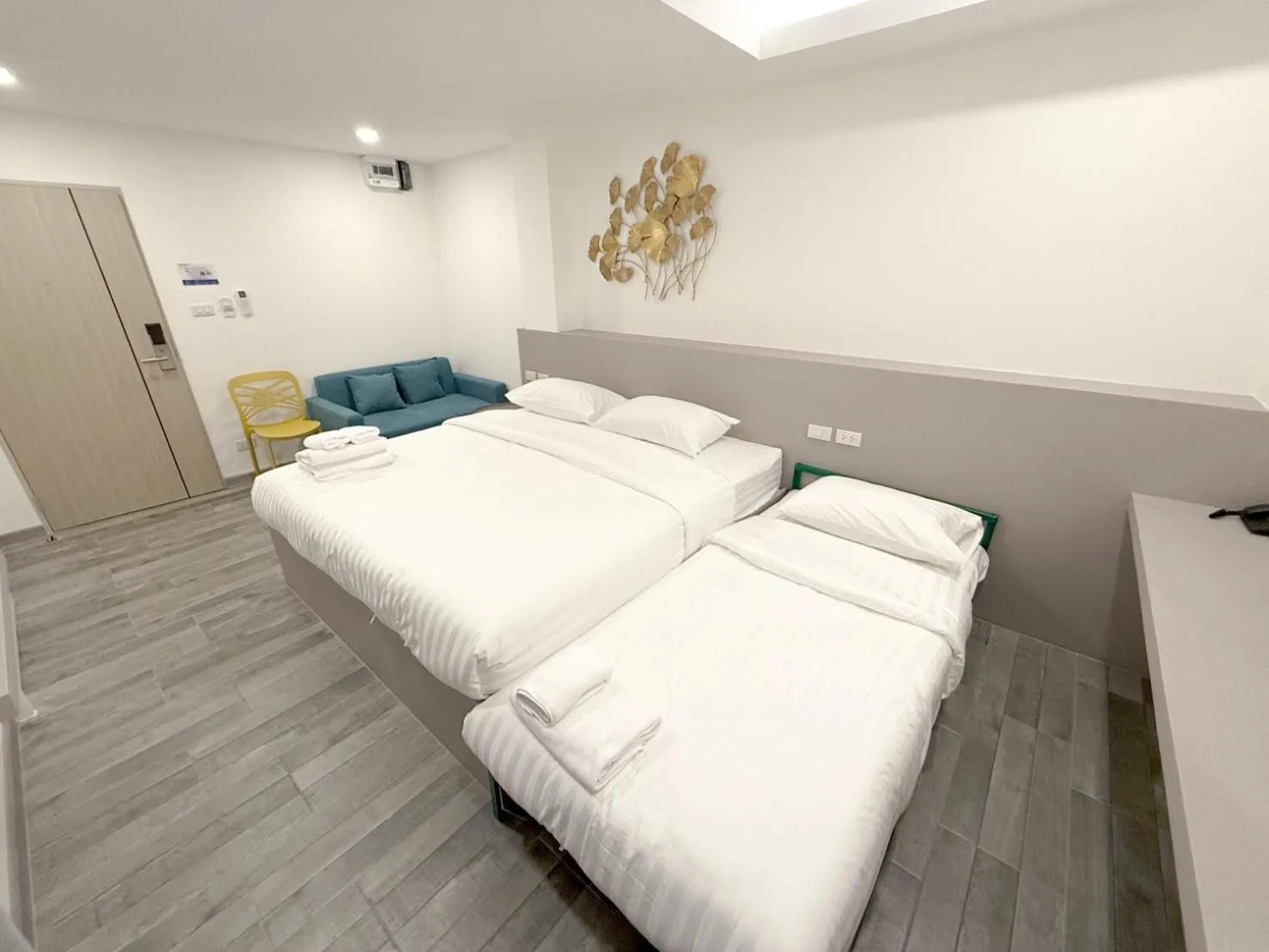 Bed in P9 Ratchada Hotel