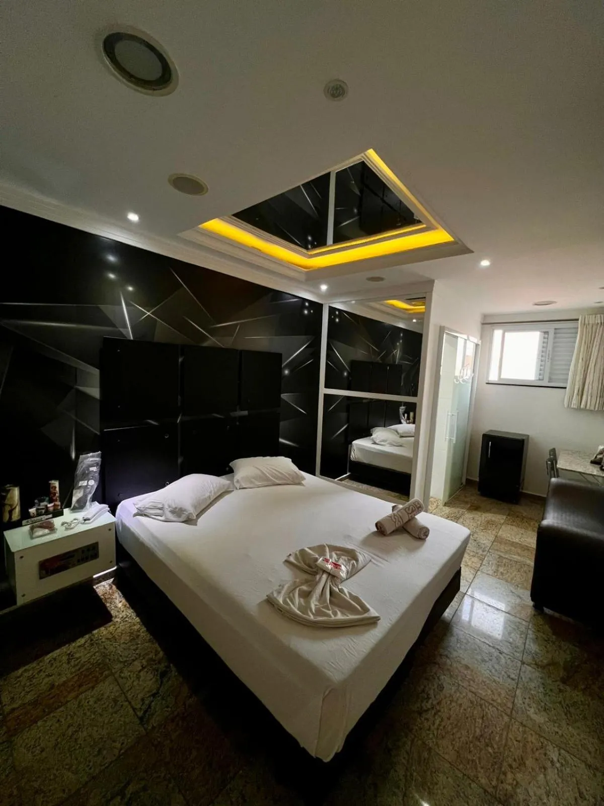 Bed in Motel Segredos (Adults Only)