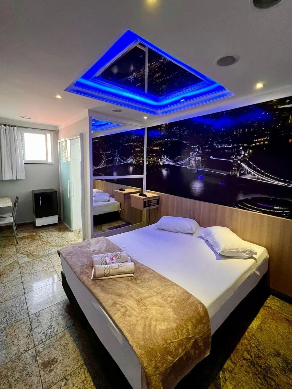 Bed in Motel Segredos (Adults Only)