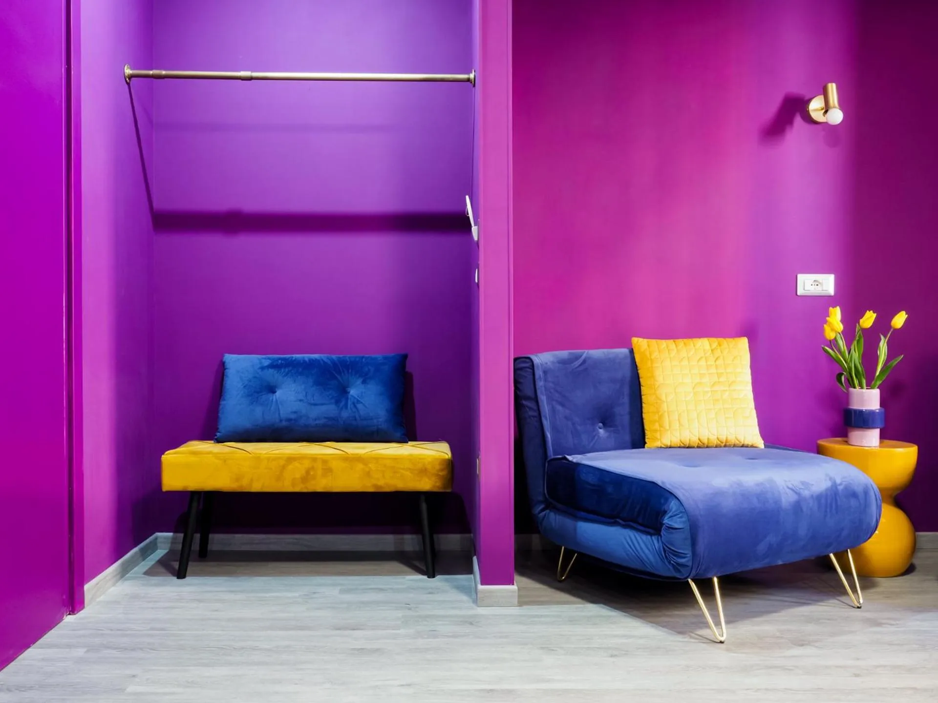 Living room in C'est La Vie Suites