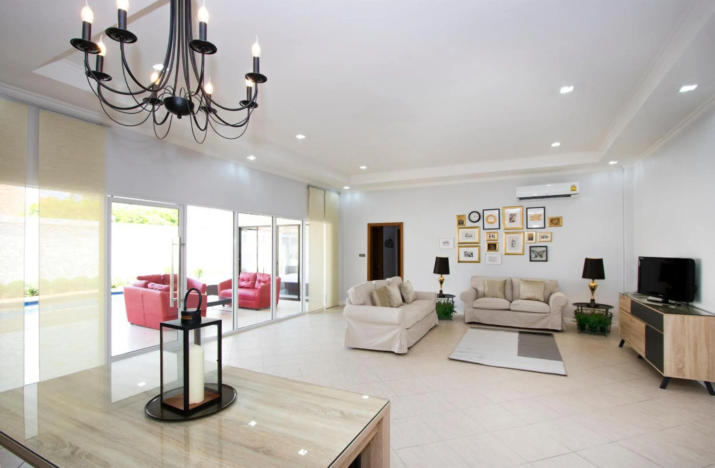 Living room in Tortuga Villas Pattaya