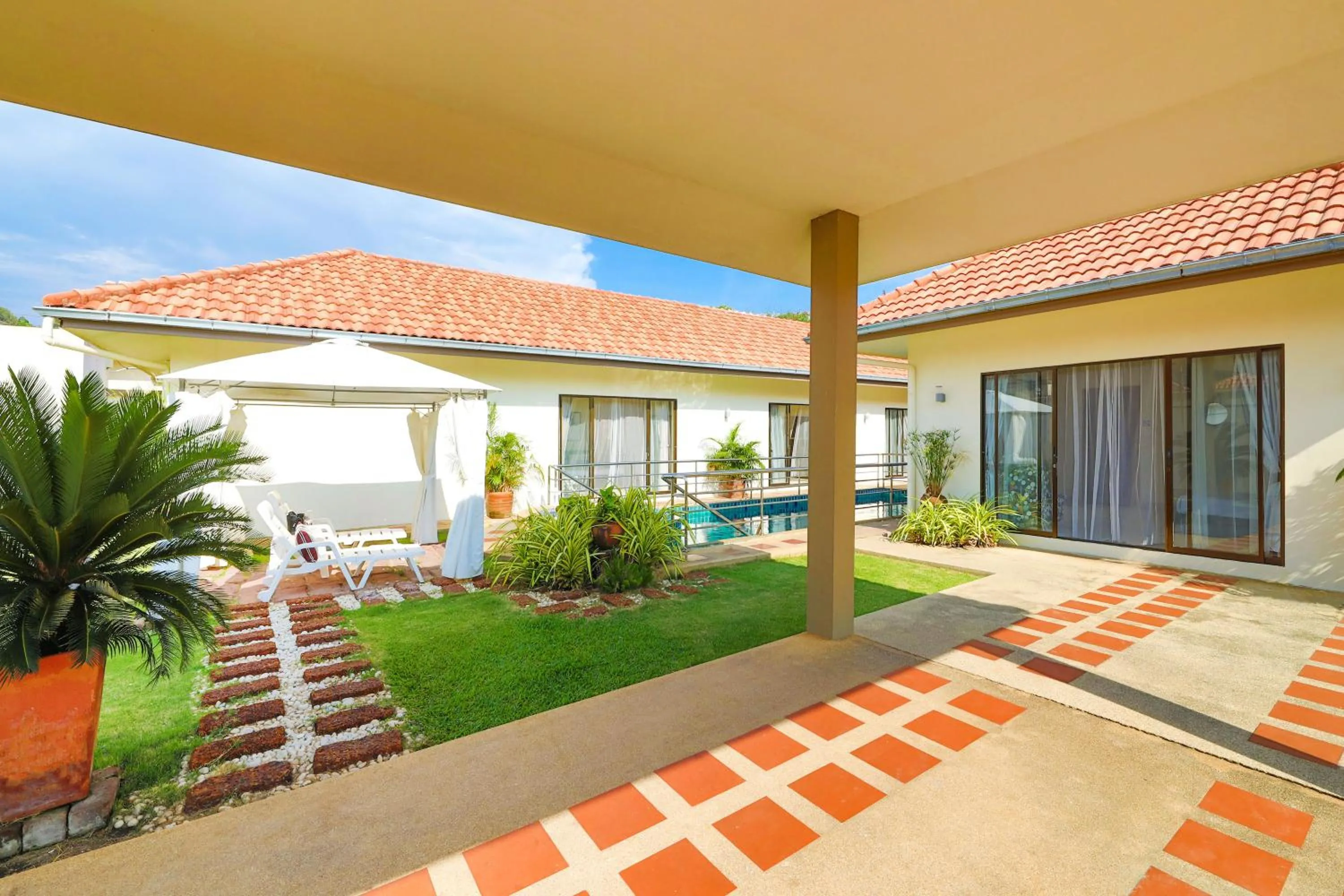Patio in Tortuga Villas Pattaya