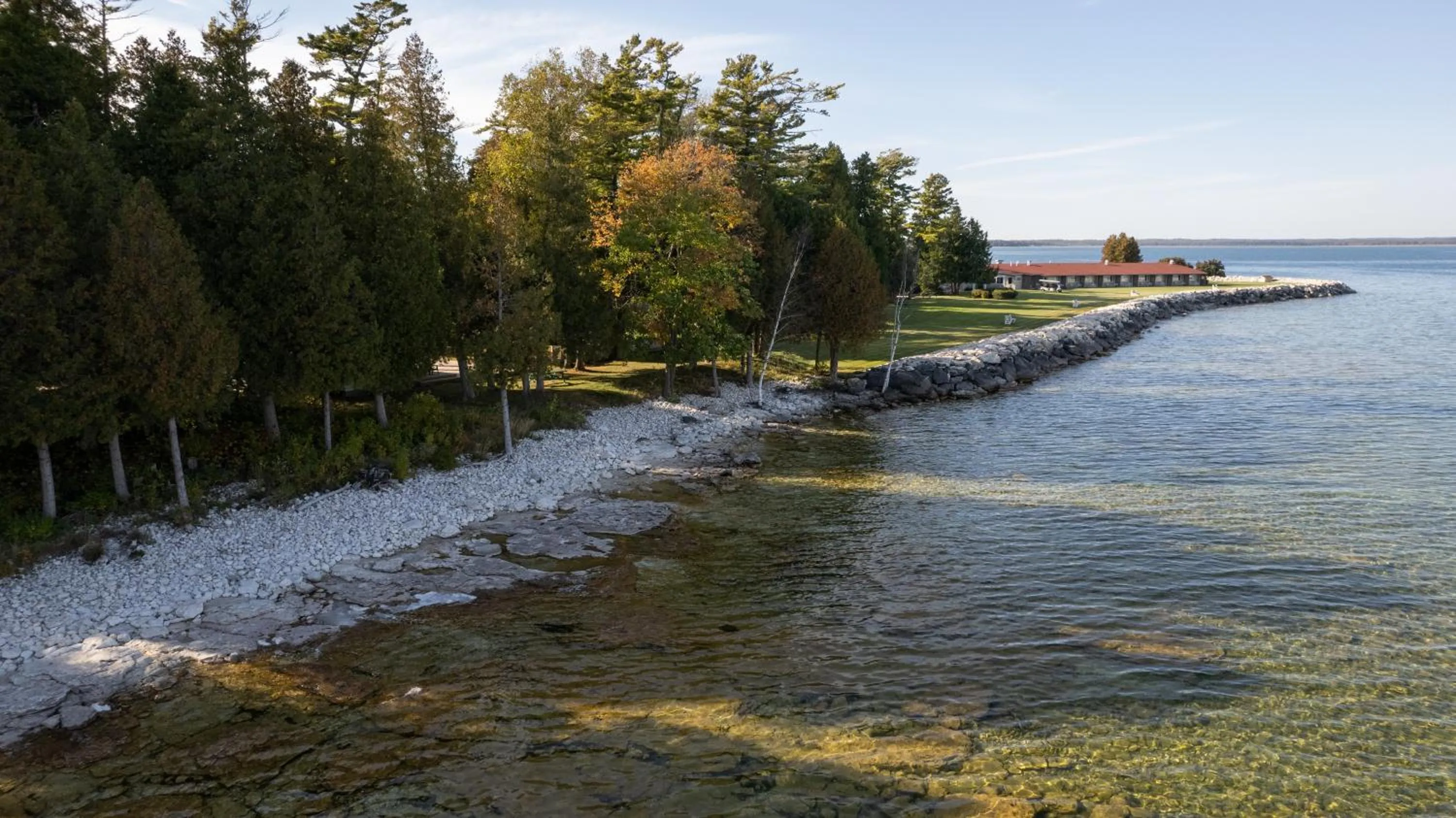 Natural landscape in Gordon Lodge