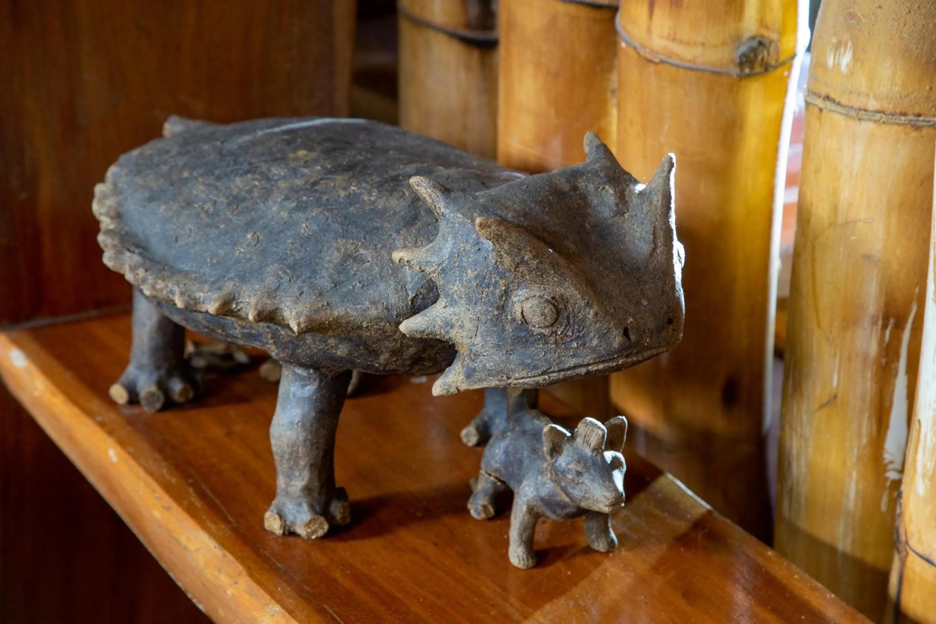 Decorative detail in Hotel Casa Lasibe Café