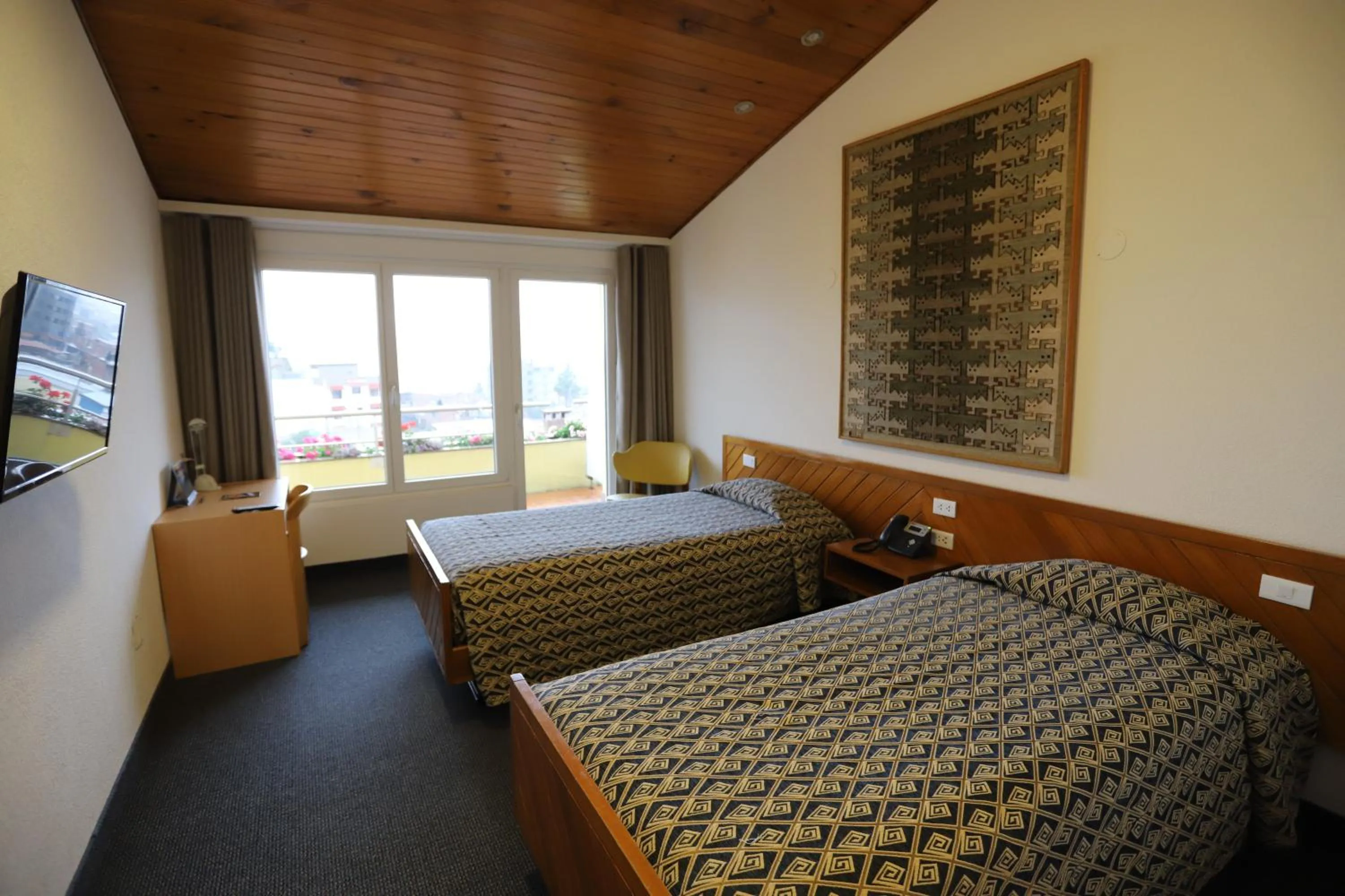 Twin Room with Terrace - single occupancy in Hotel Andino Club - Hotel Asociado Casa Andina