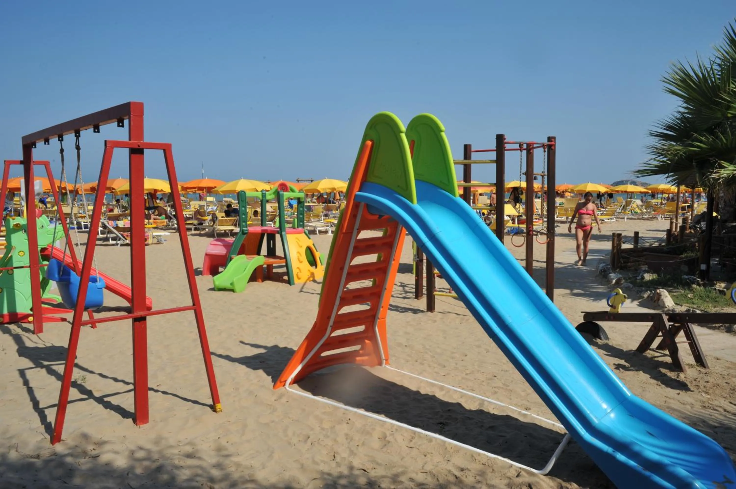 Children play ground in Albergo Torrente