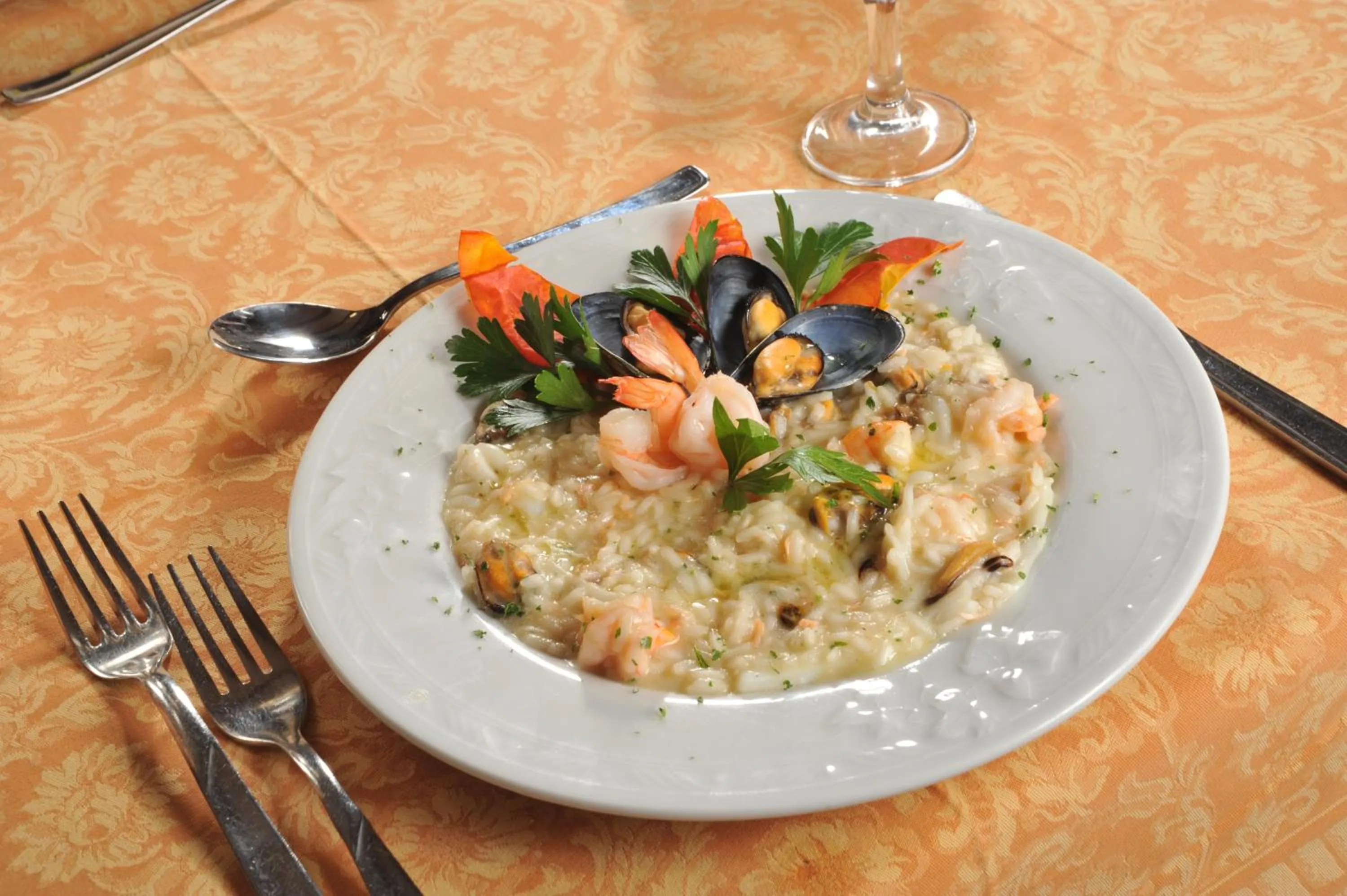 Food close-up in Albergo Torrente