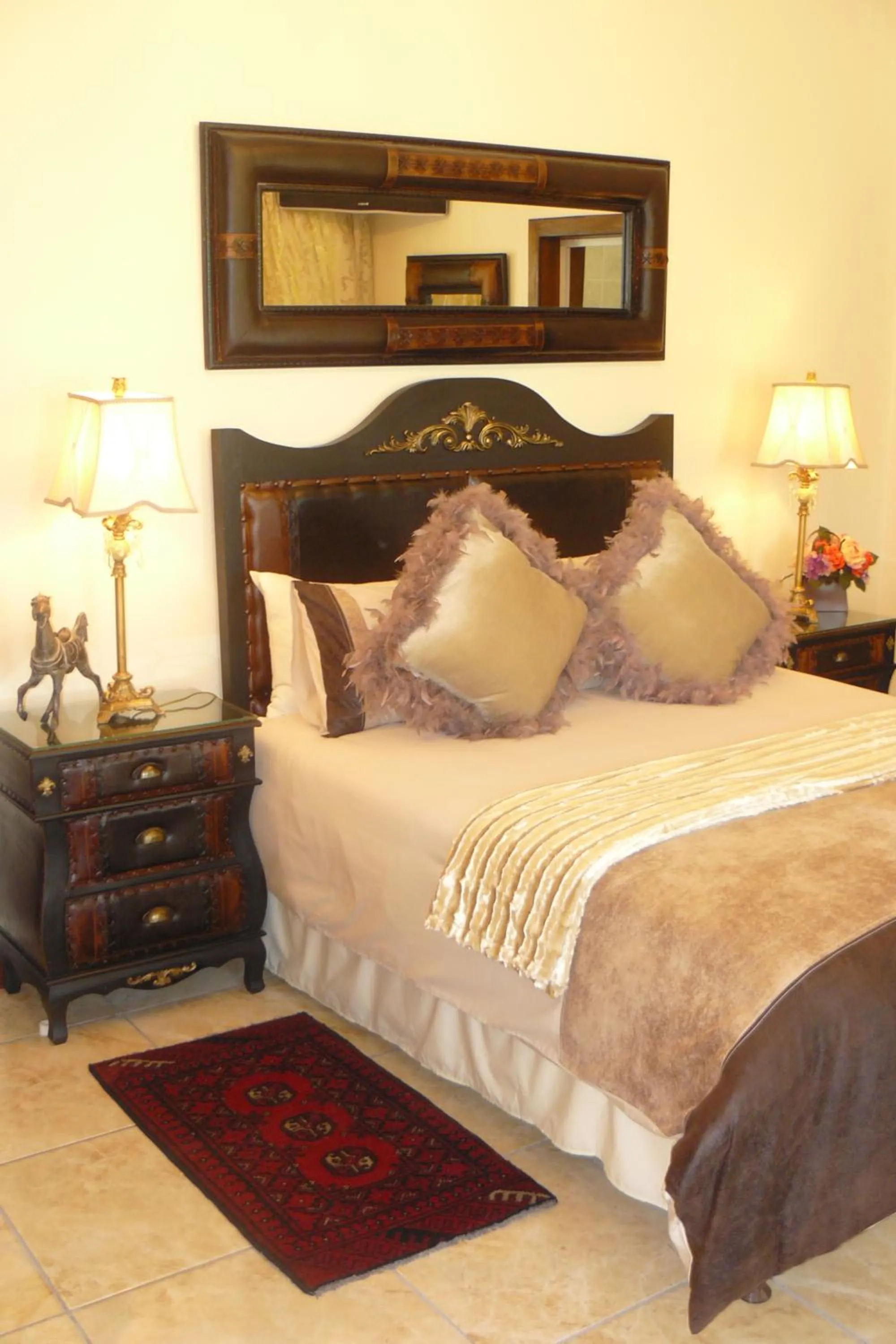 Bed in Kimberley Manor Guesthouse