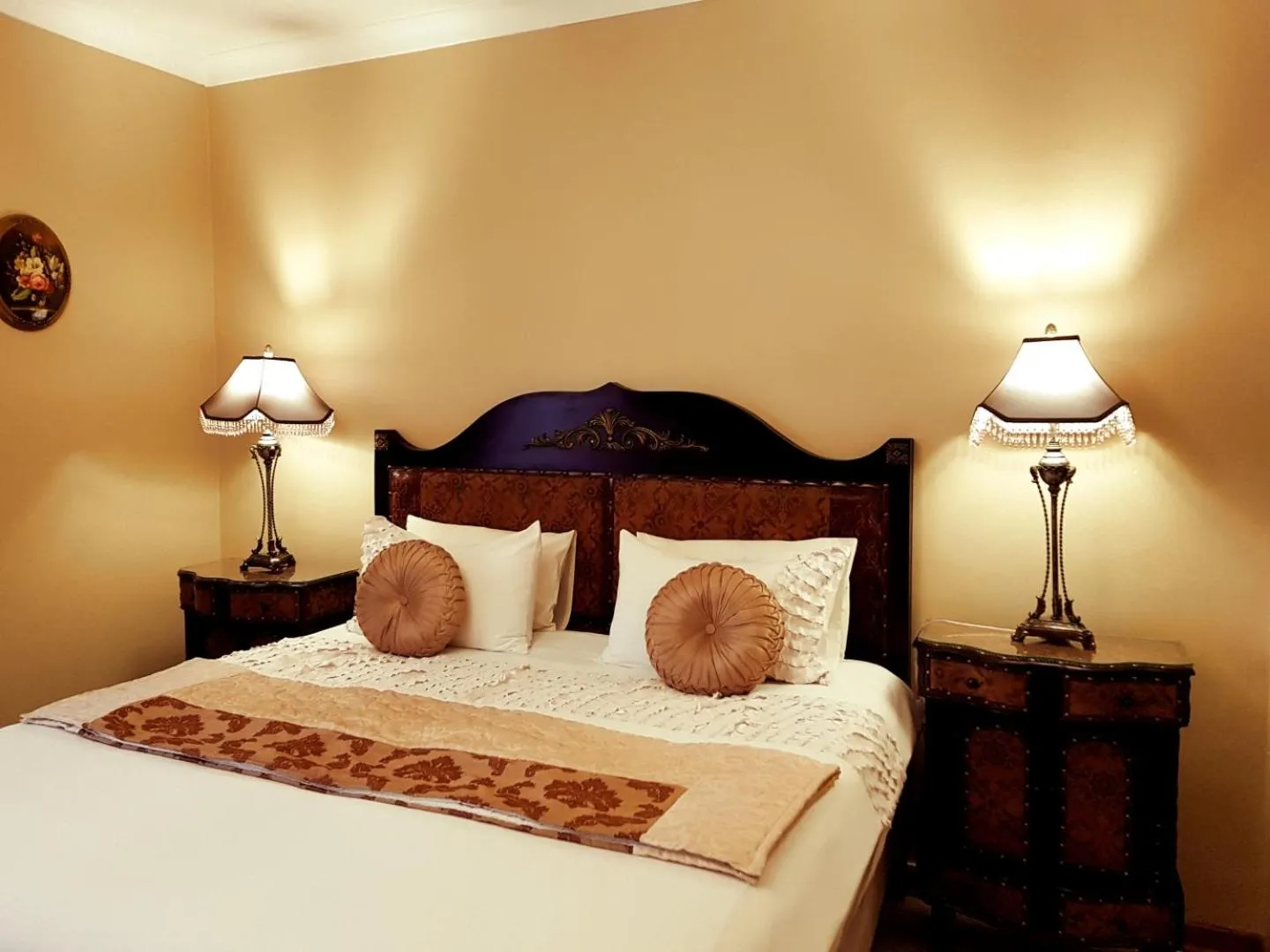 Bed in Kimberley Manor Guesthouse