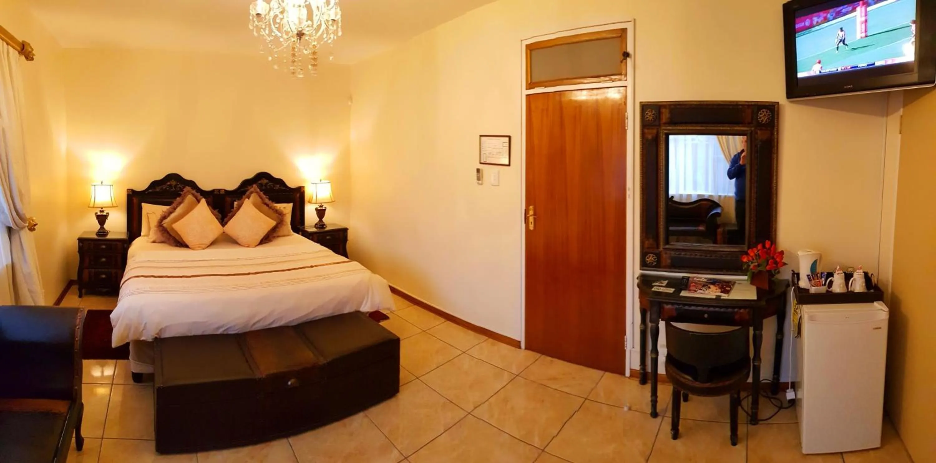 Bed in Kimberley Manor Guesthouse