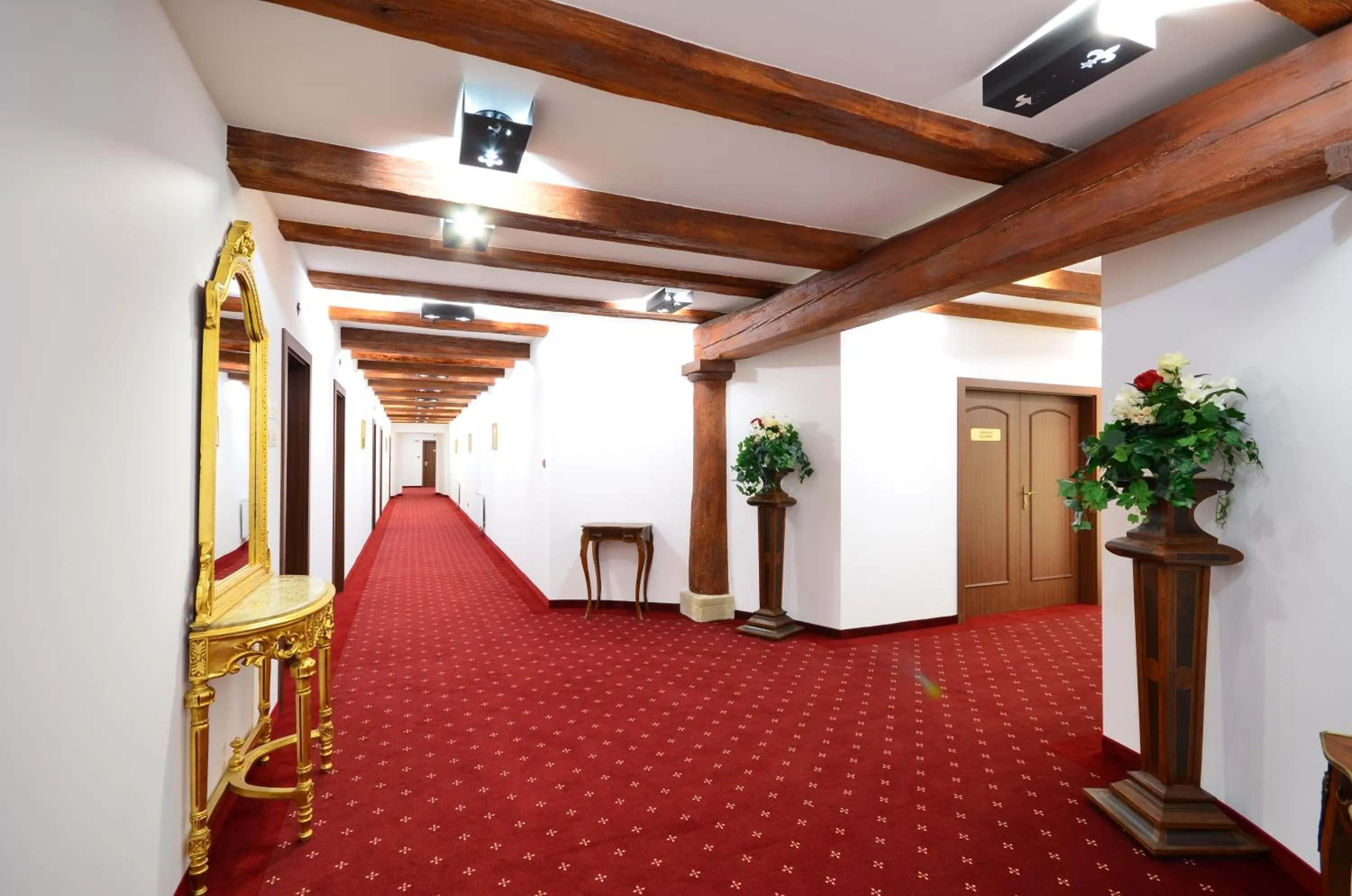 Decorative detail in Hotel Malý Pivovar