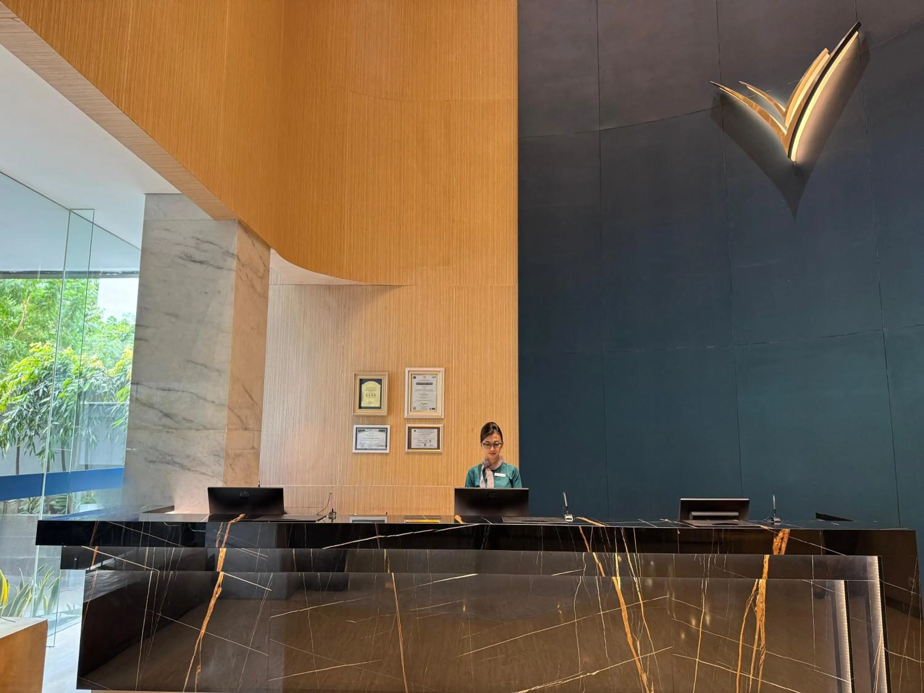 Lobby or reception in The Southern Hotel Surabaya