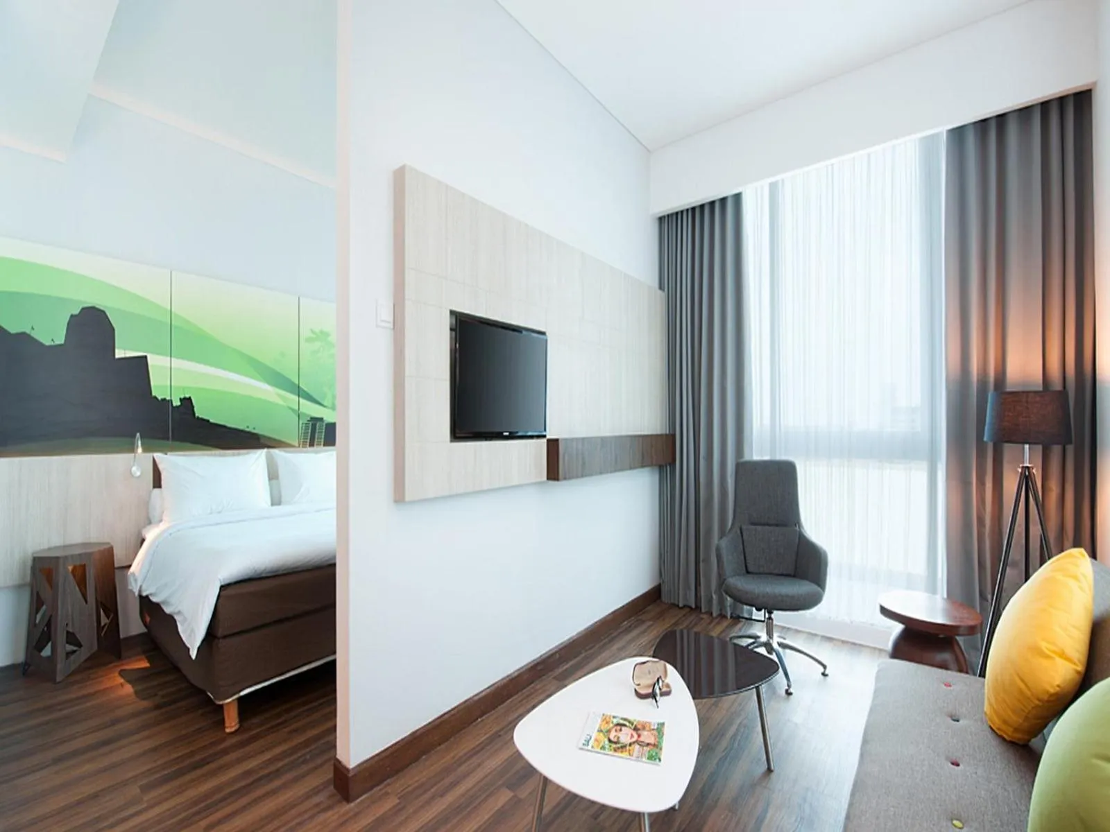 Bed in The Southern Hotel Surabaya