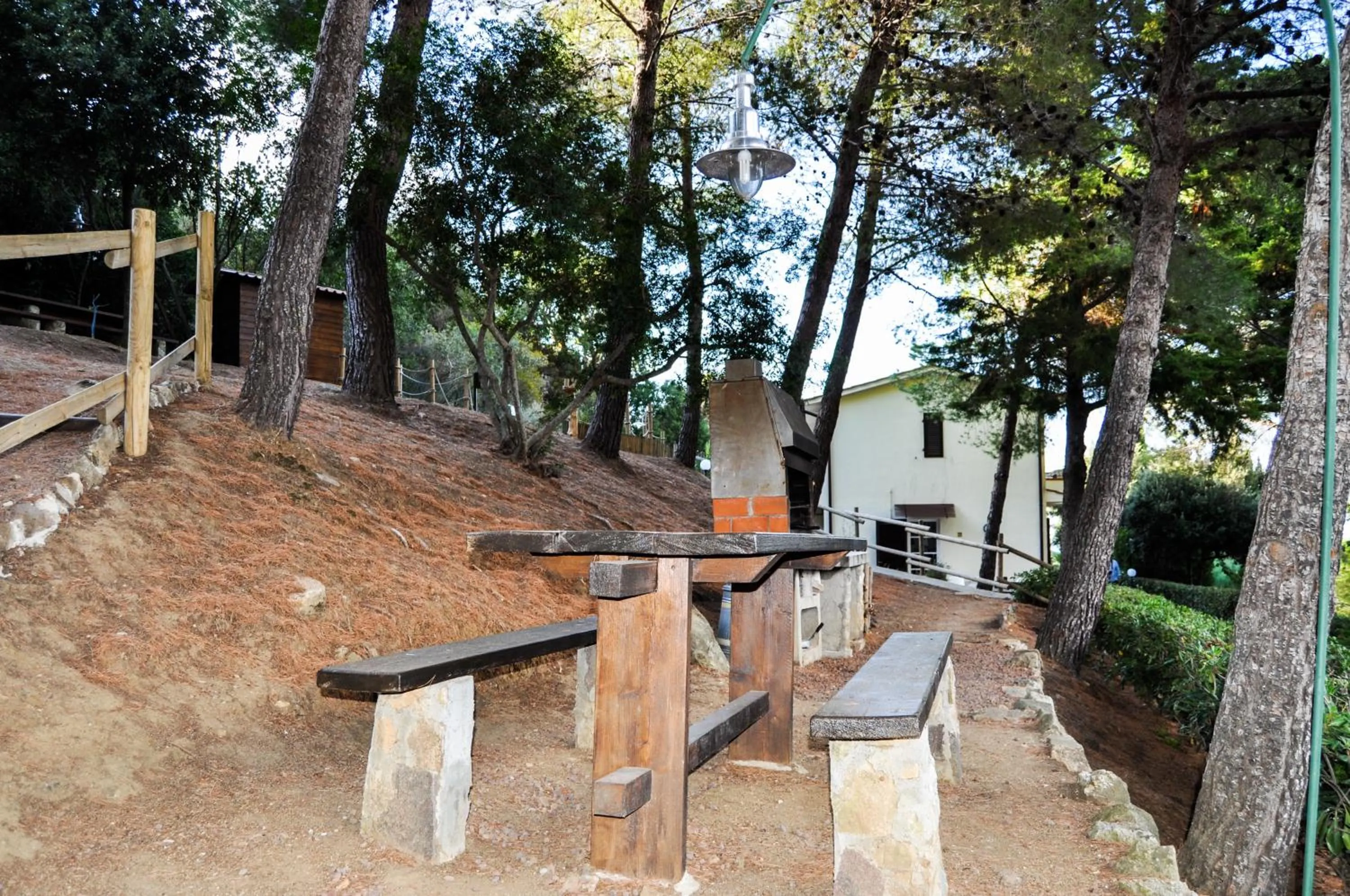 BBQ facilities in Residence Le Mimose