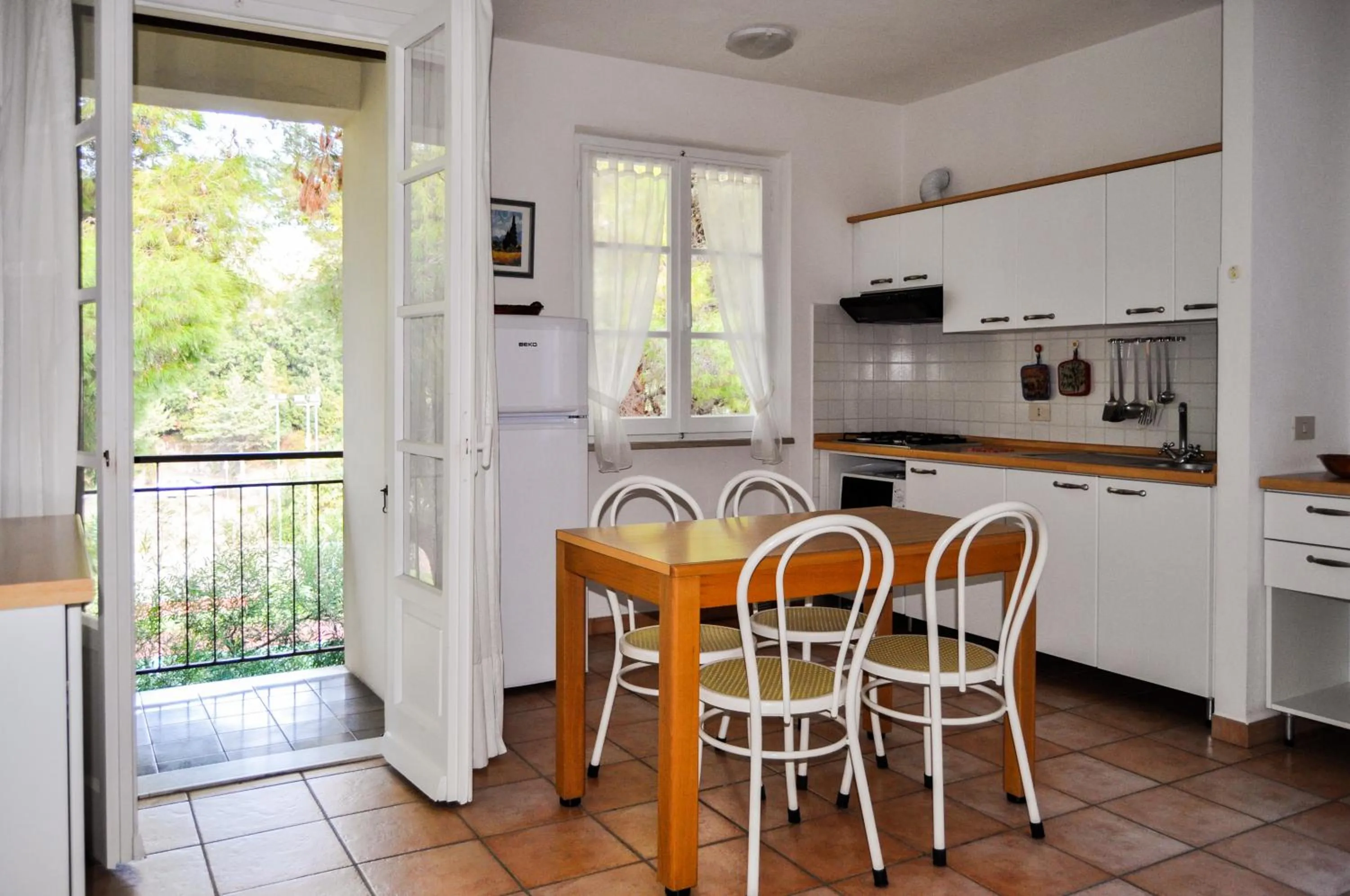Dining area in Residence Le Mimose
