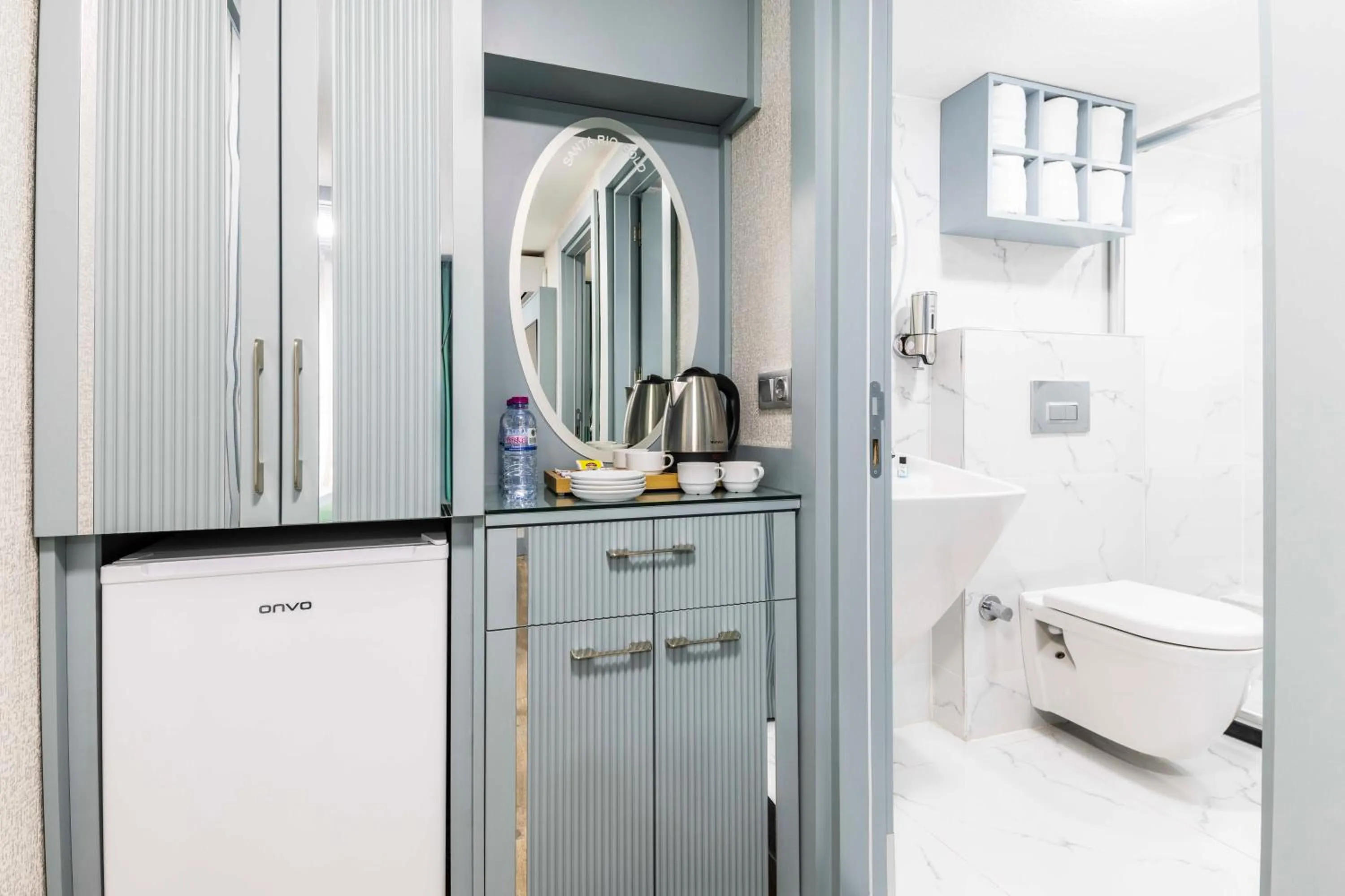 Photo of the whole room, Bed in Santa Rio Gold Taxim Hotel