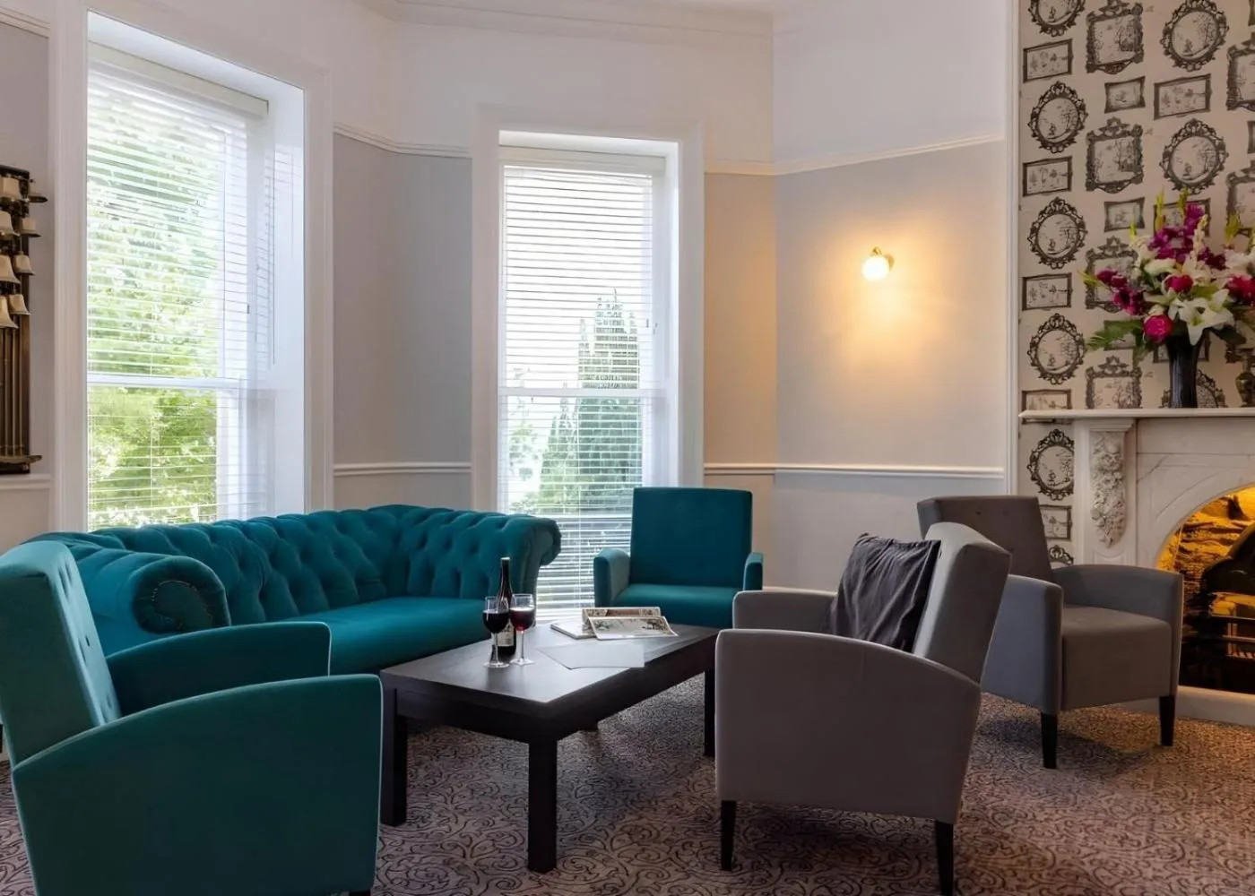 Lobby or reception in The Valley of Rocks Hotel