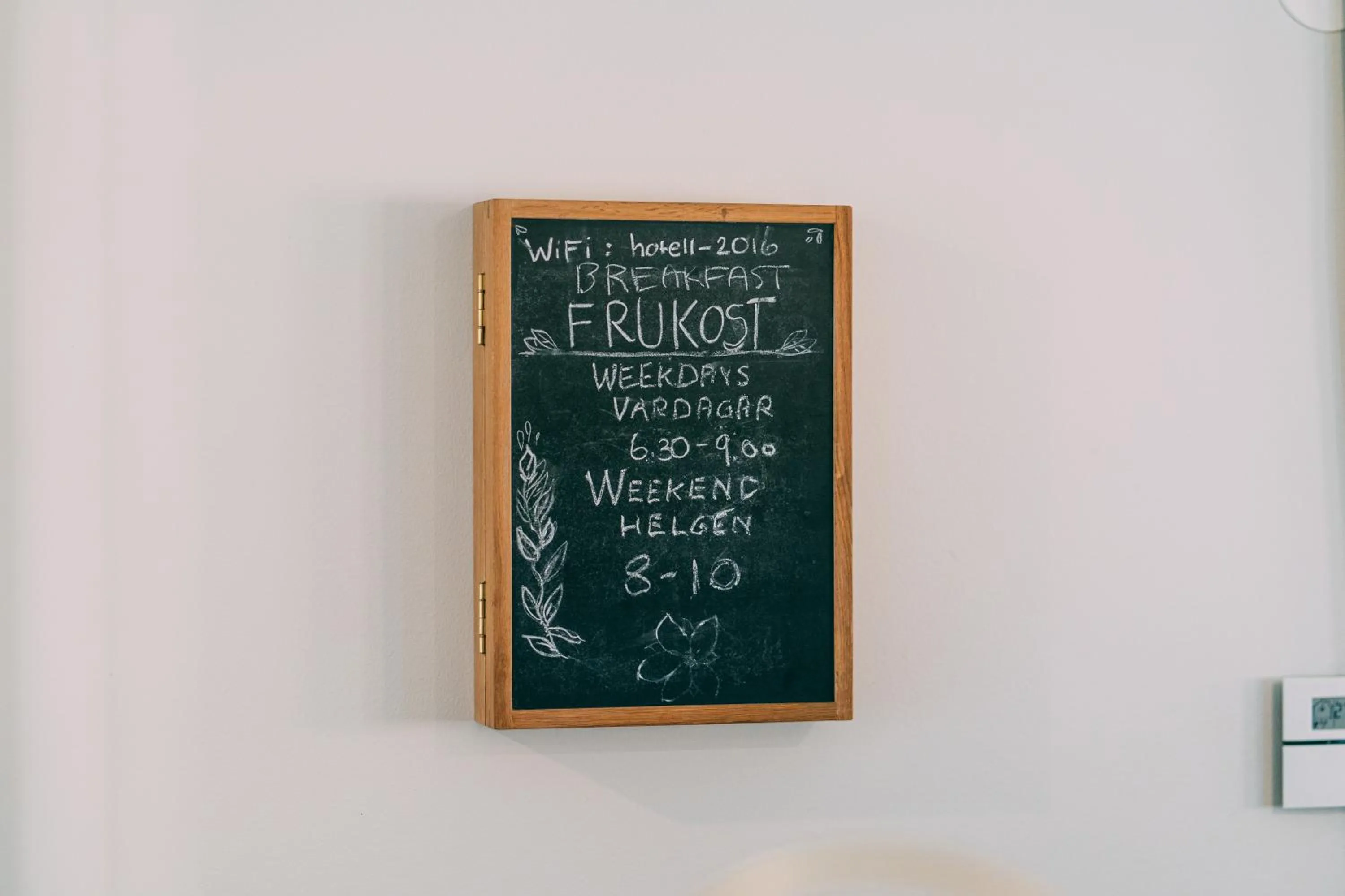 Lobby or reception in Stenholmens Gårdshotell