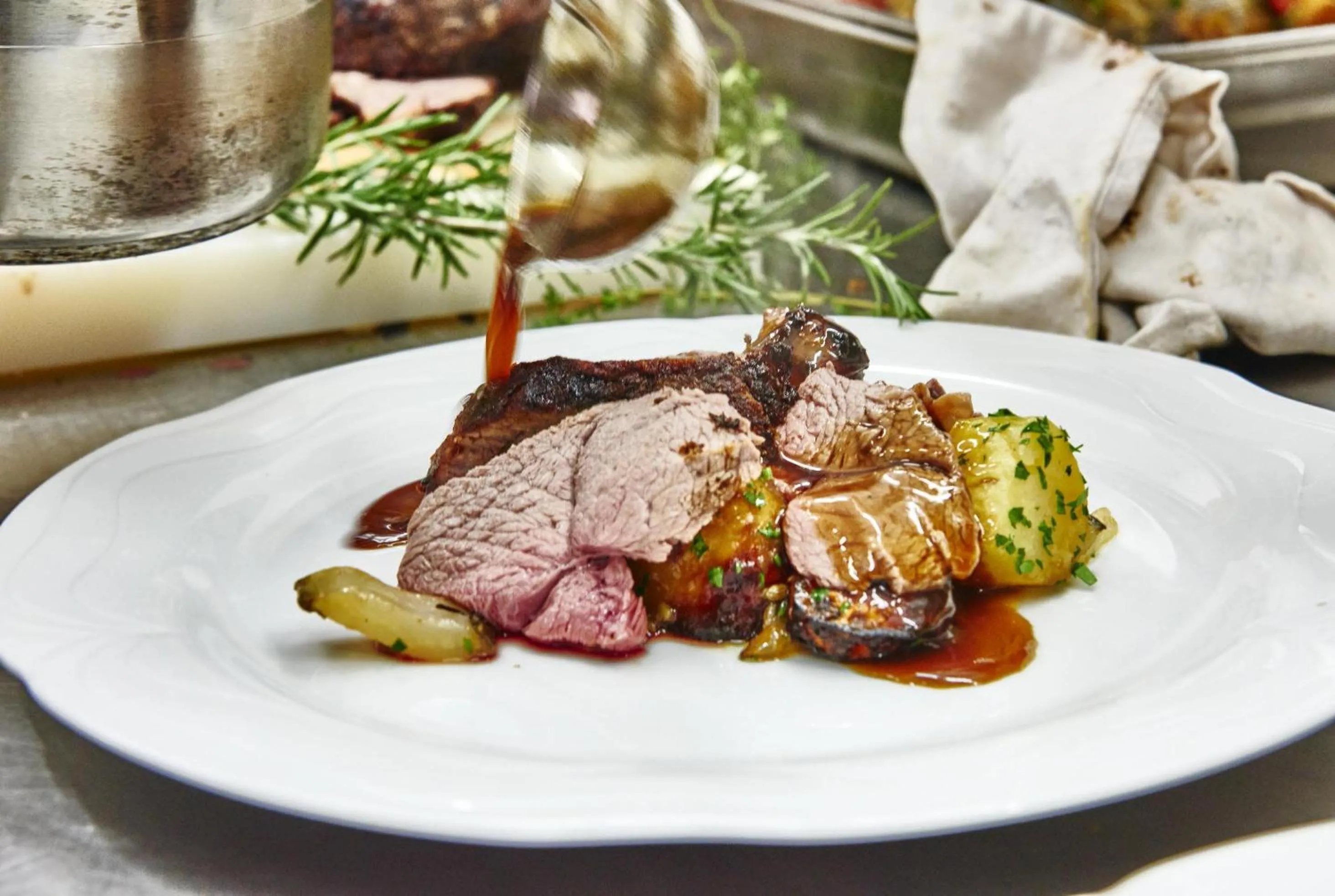 Food close-up in Gasthof Kreuz