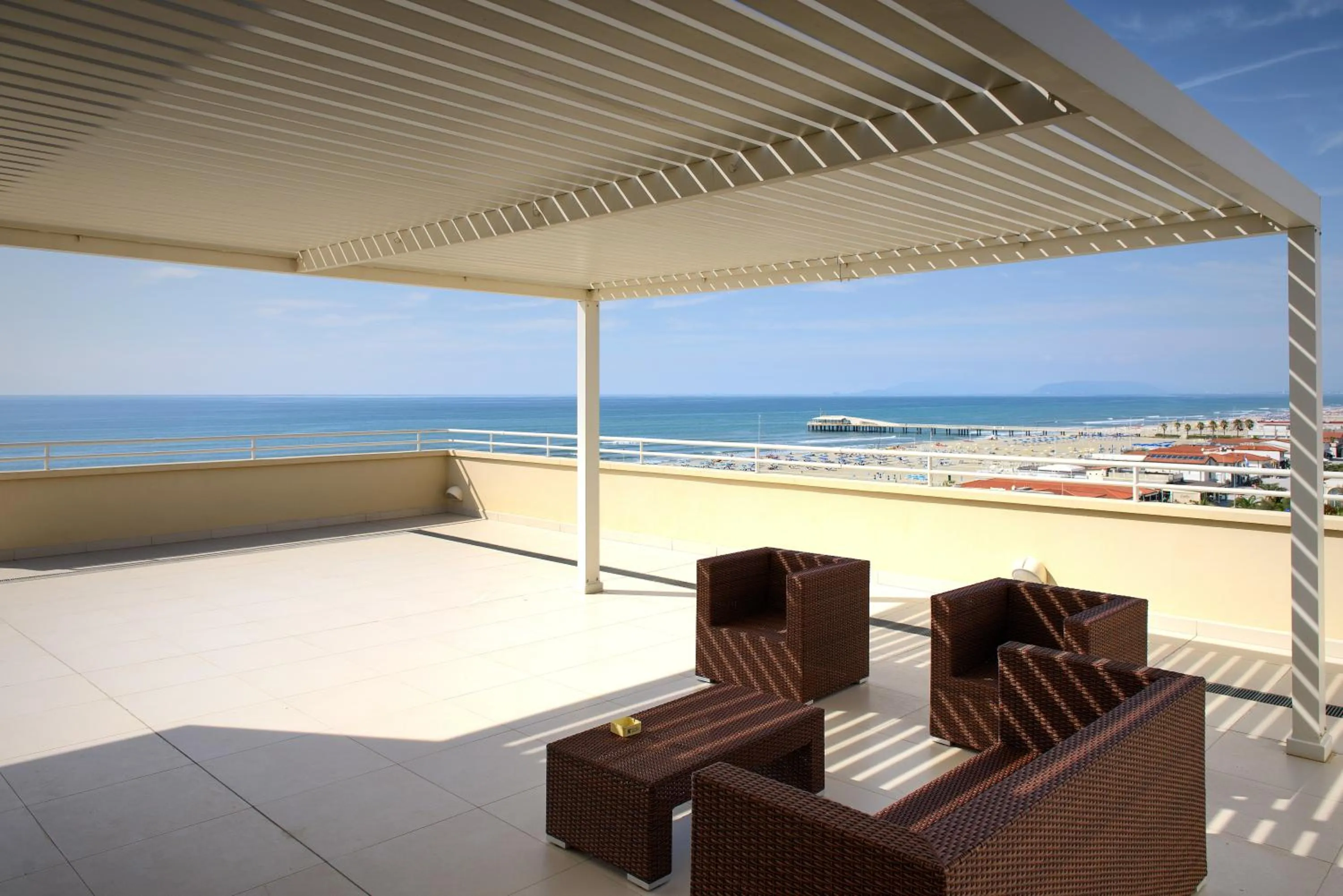 Balcony/Terrace in Hotel Capri & Residence