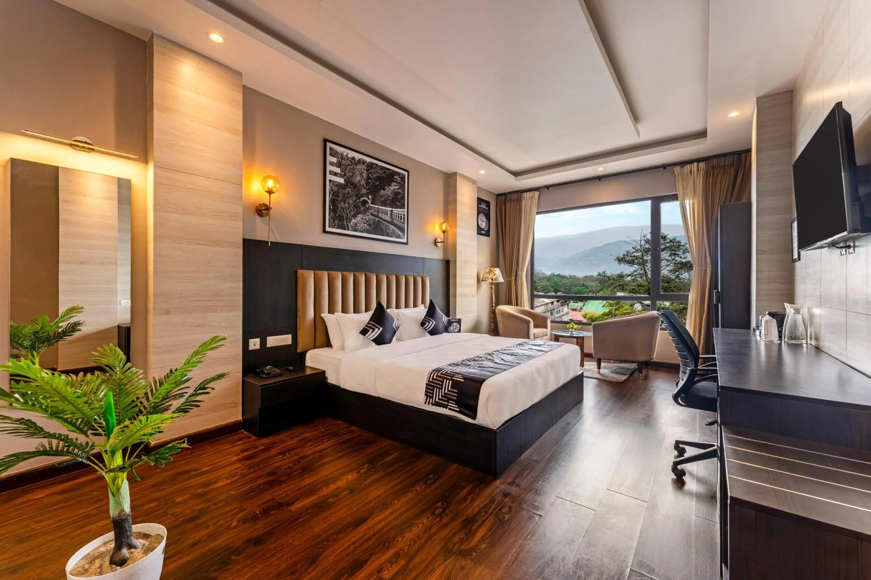 Medalio Boutique Gangtok with Mountain View