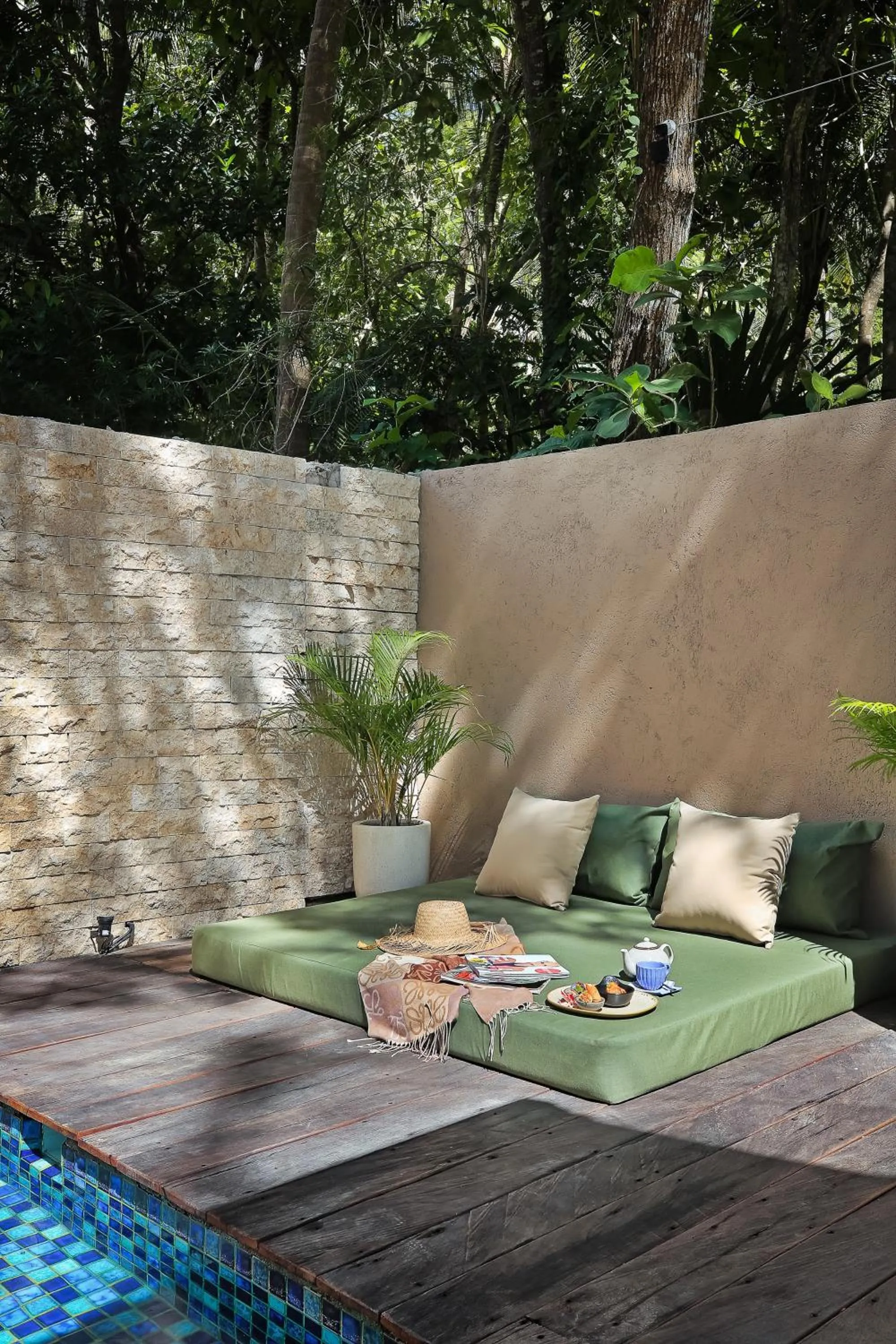 Seating area in The Sebali Penida Beach Resort