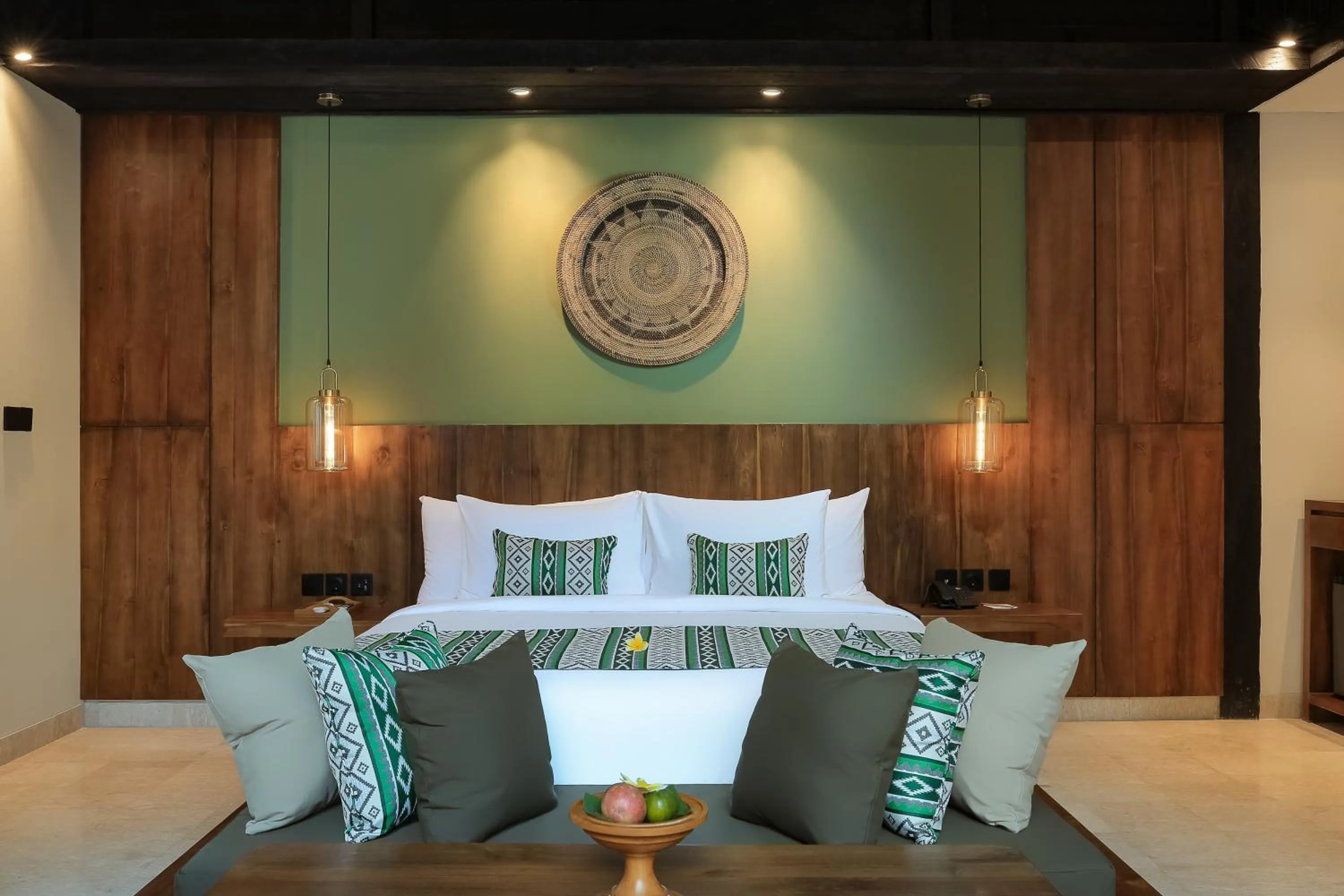 Bed in The Sebali Penida Beach Resort