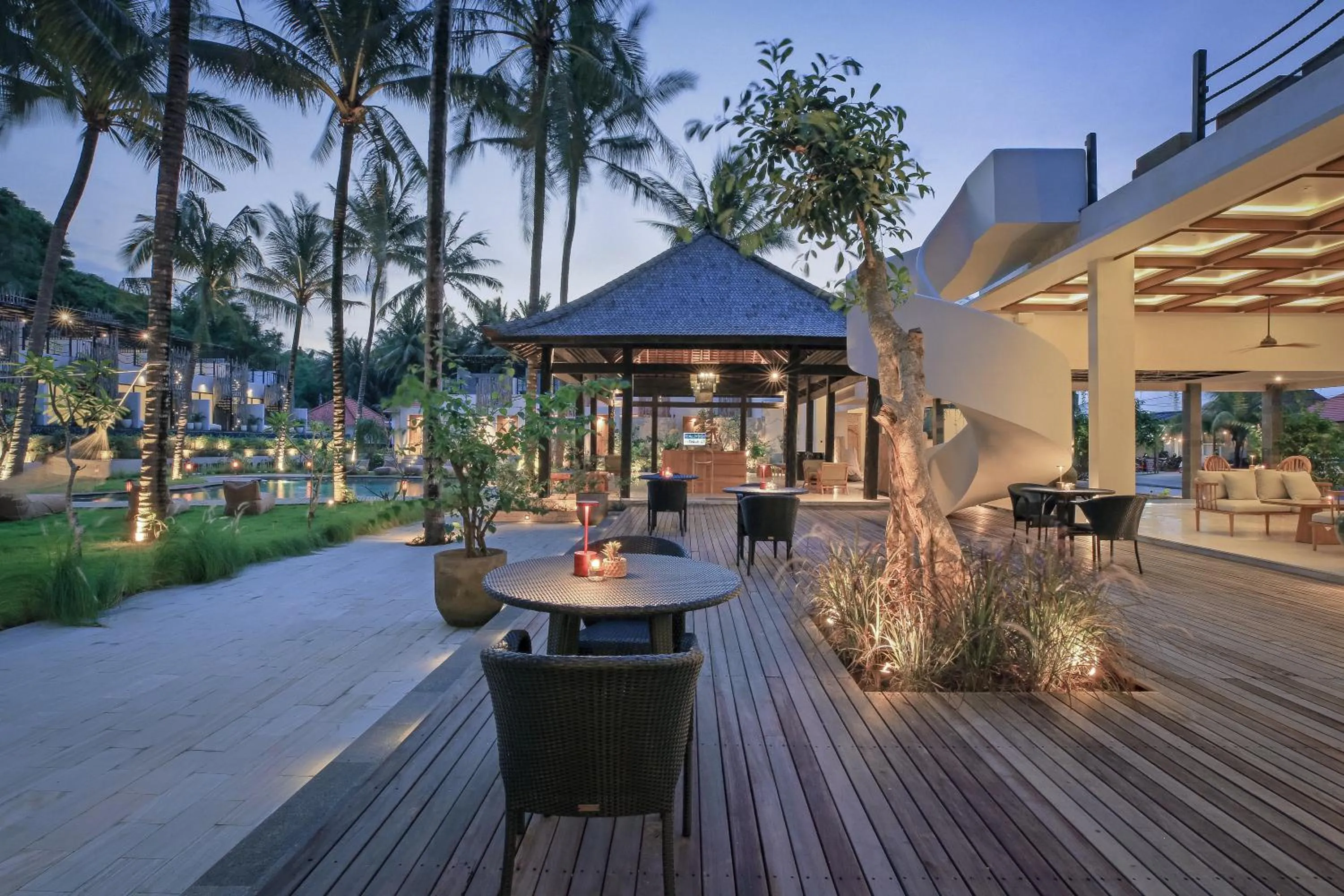 Lounge or bar in The Sebali Penida Beach Resort