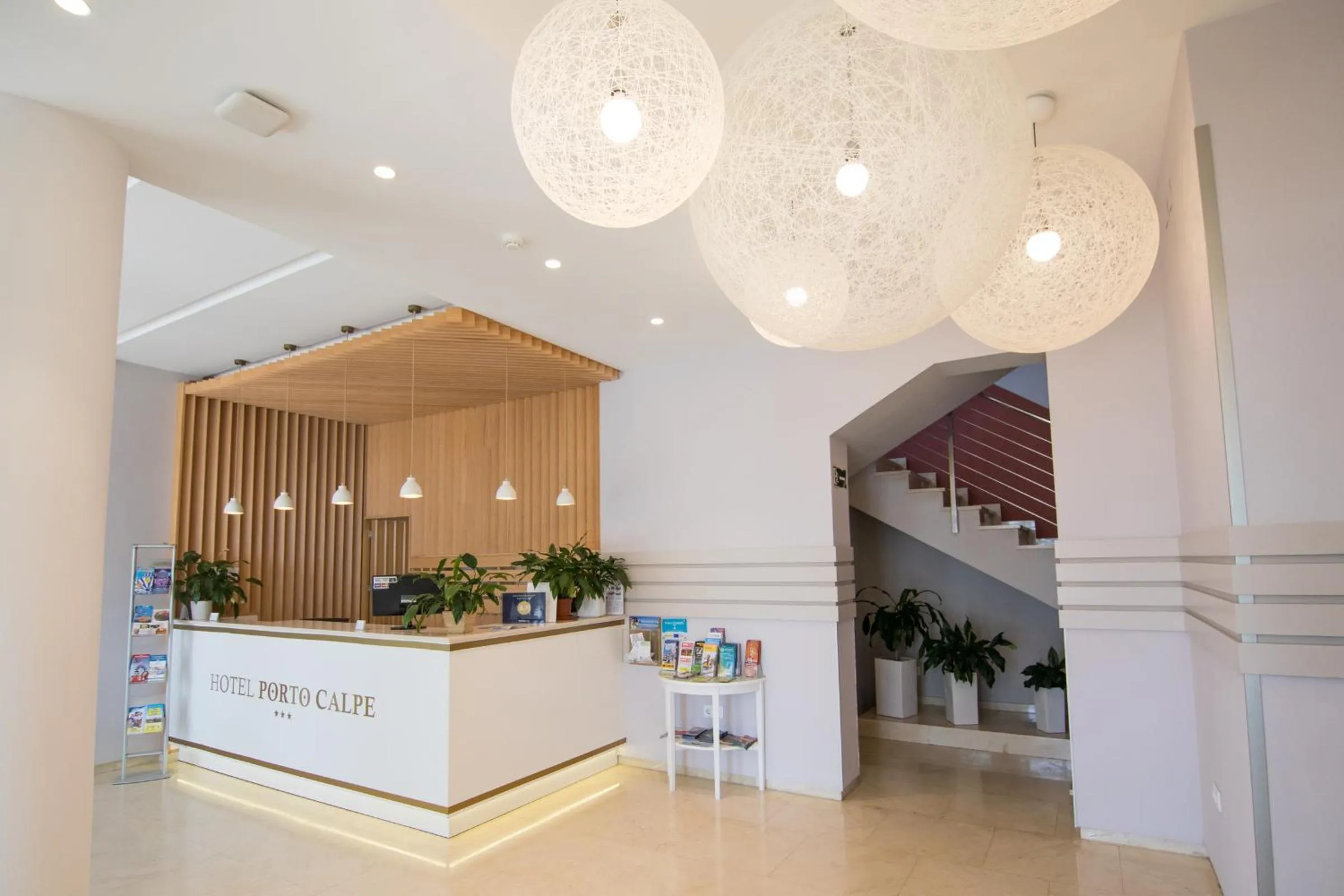 Lobby or reception in Hotel Porto Calpe